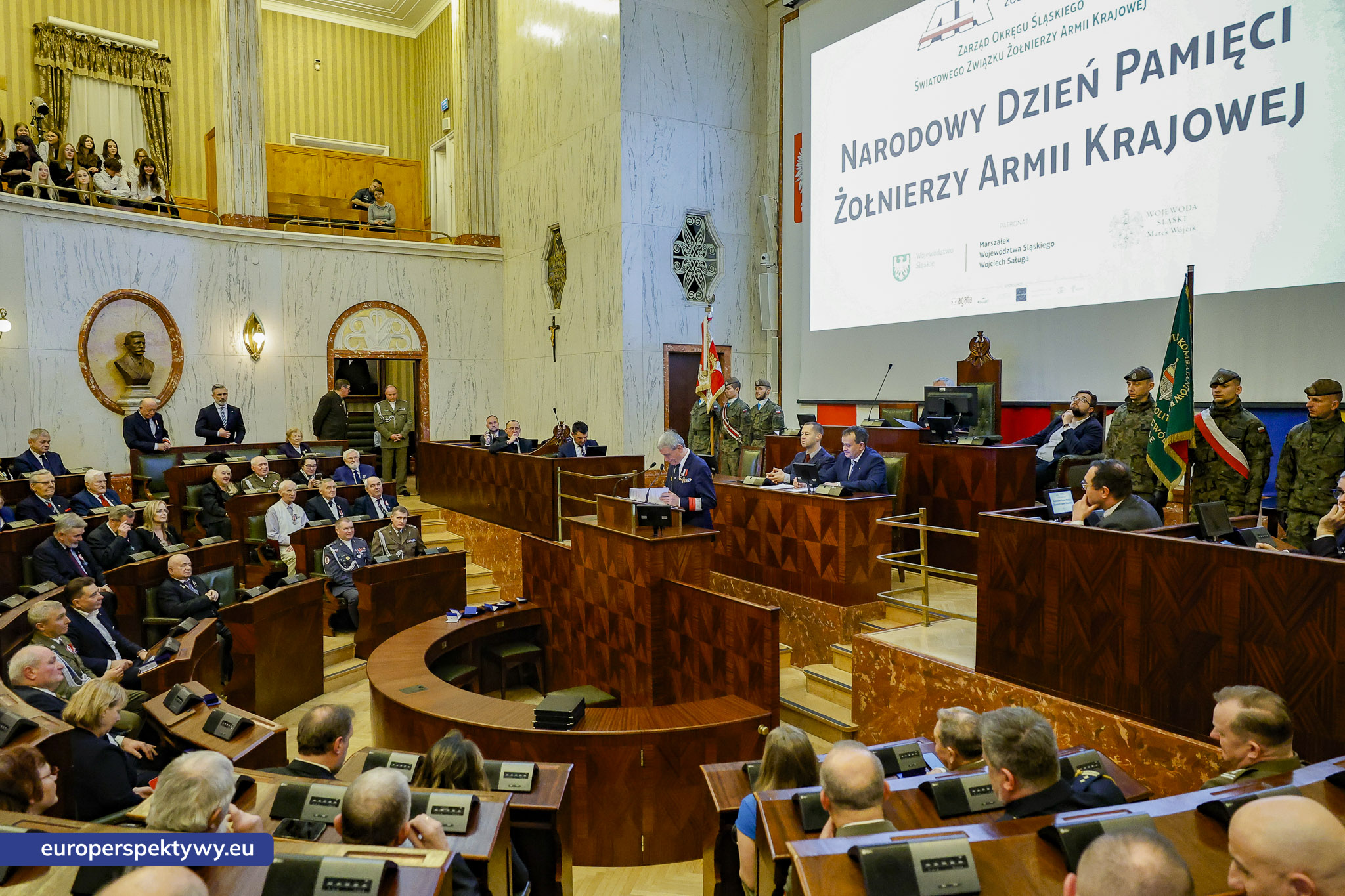 Narodowy Dzień Pamięci Żołnierzy AK 2026-135 Europerspektywy Narodowy Dzień Pamięci Żołnierzy Armii Krajowej w Katowicach