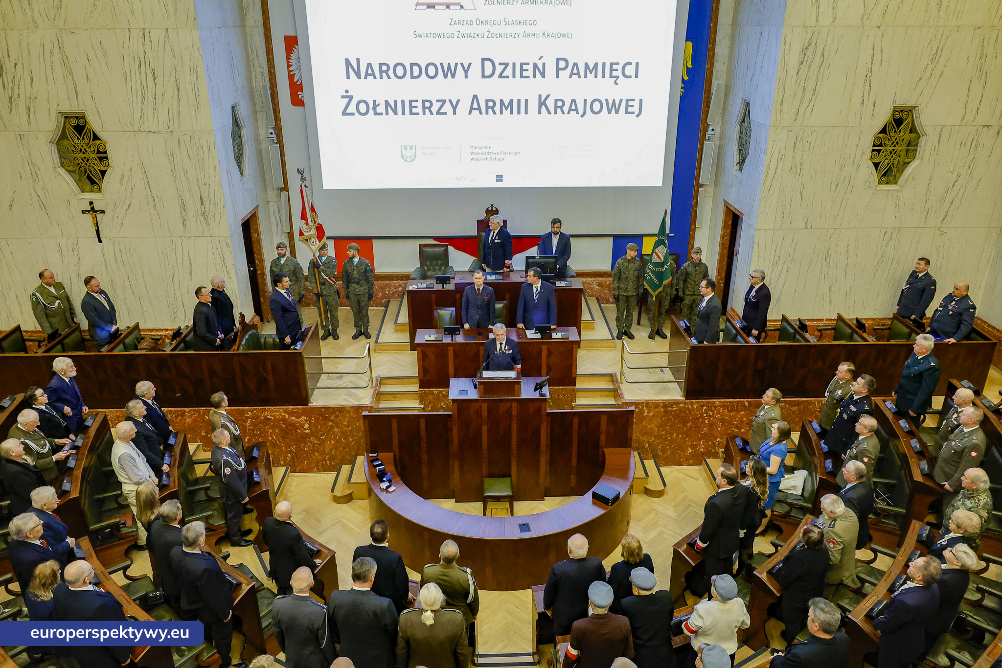 Narodowy Dzień Pamięci Żołnierzy AK 2026-139 Europerspektywy Narodowy Dzień Pamięci Żołnierzy Armii Krajowej w Katowicach