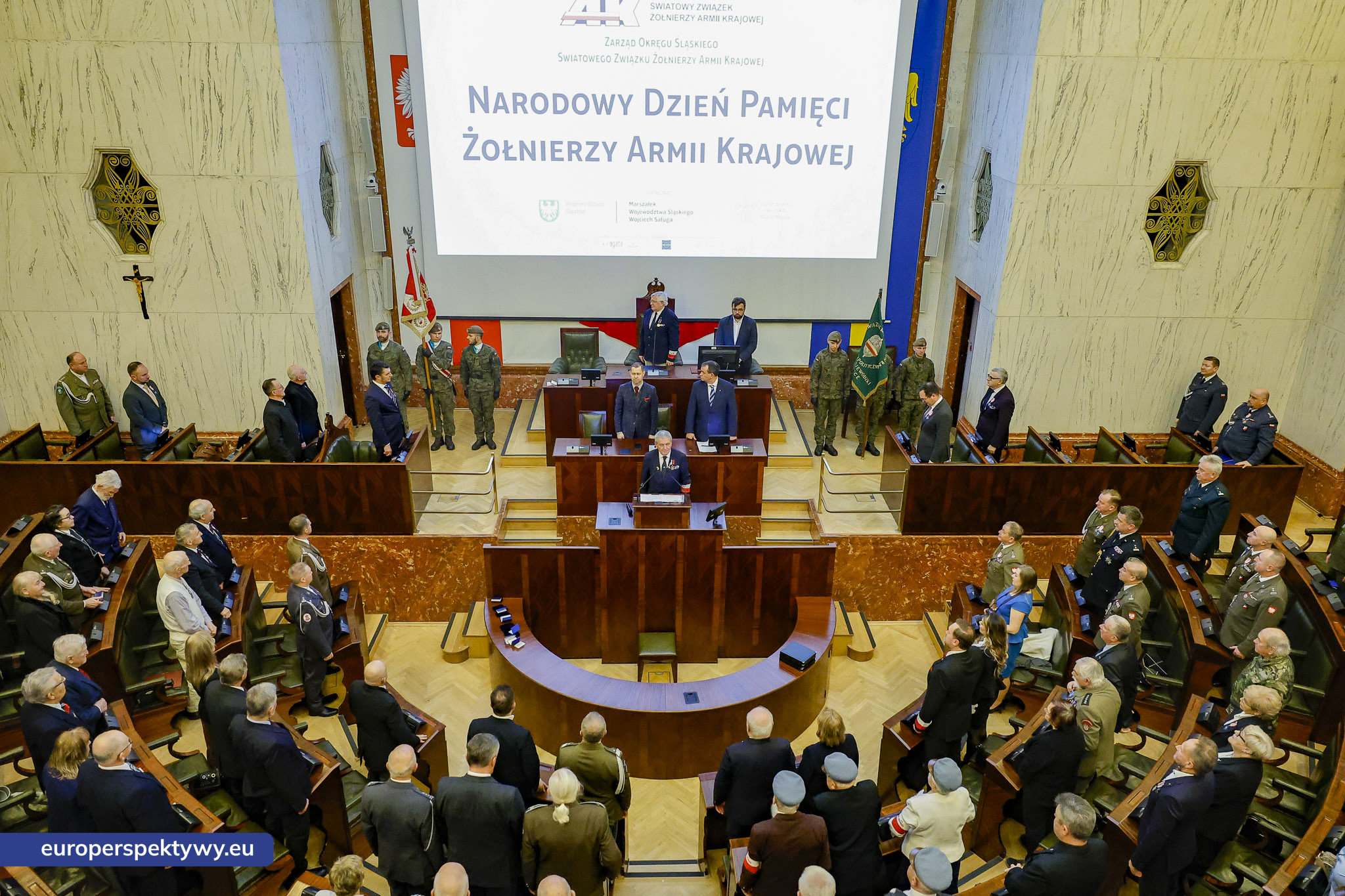 Narodowy Dzień Pamięci Żołnierzy AK 2026-140 Europerspektywy Narodowy Dzień Pamięci Żołnierzy Armii Krajowej w Katowicach