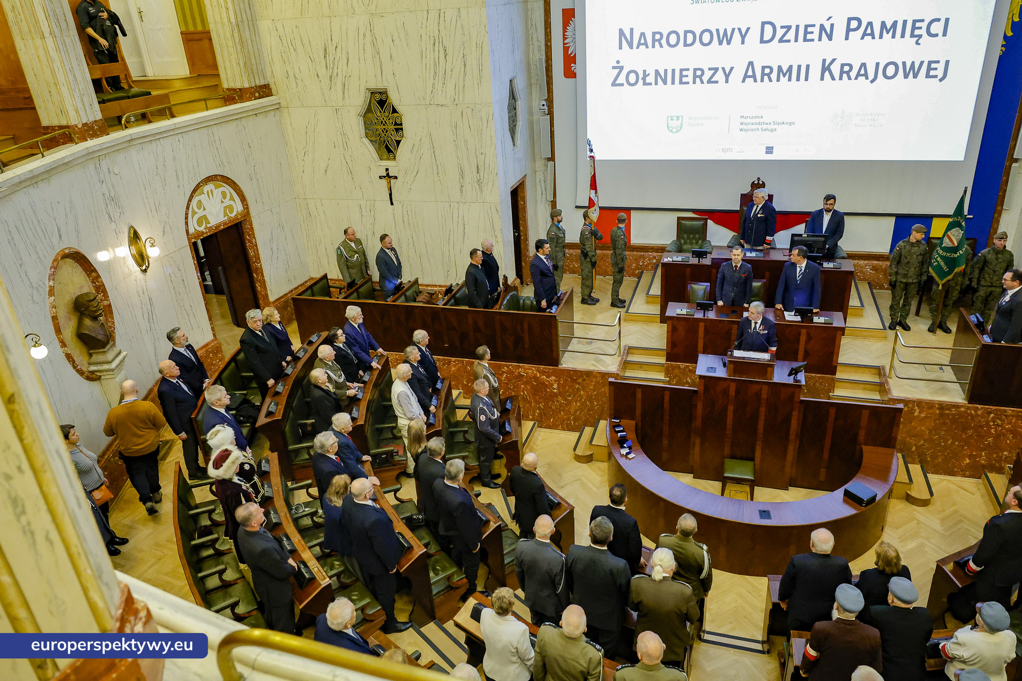 Narodowy Dzień Pamięci Żołnierzy AK 2026-142 Europerspektywy Narodowy Dzień Pamięci Żołnierzy Armii Krajowej w Katowicach