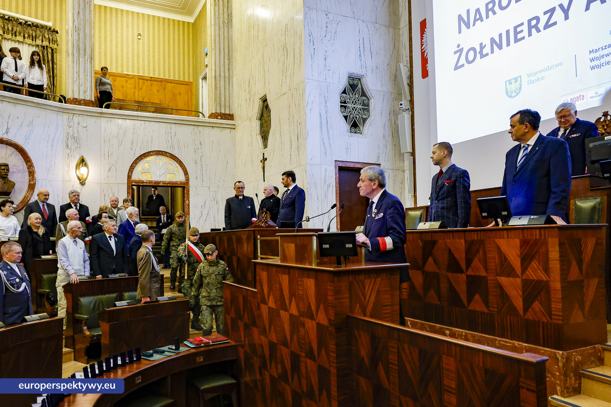 Narodowy Dzień Pamięci Żołnierzy AK 2026-15 Europerspektywy Narodowy Dzień Pamięci Żołnierzy Armii Krajowej w Katowicach