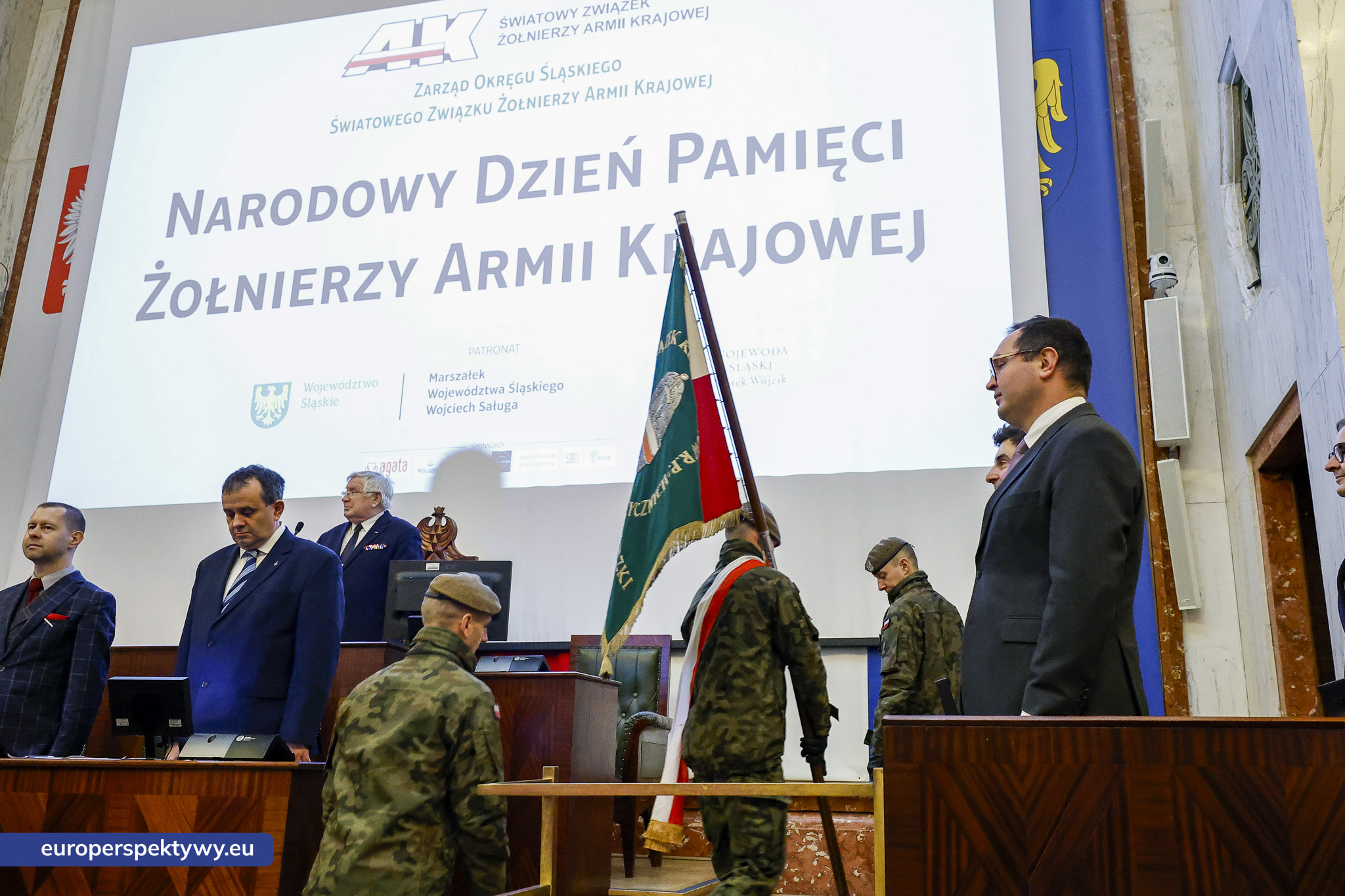 Narodowy Dzień Pamięci Żołnierzy AK 2026-19 Europerspektywy Narodowy Dzień Pamięci Żołnierzy Armii Krajowej w Katowicach