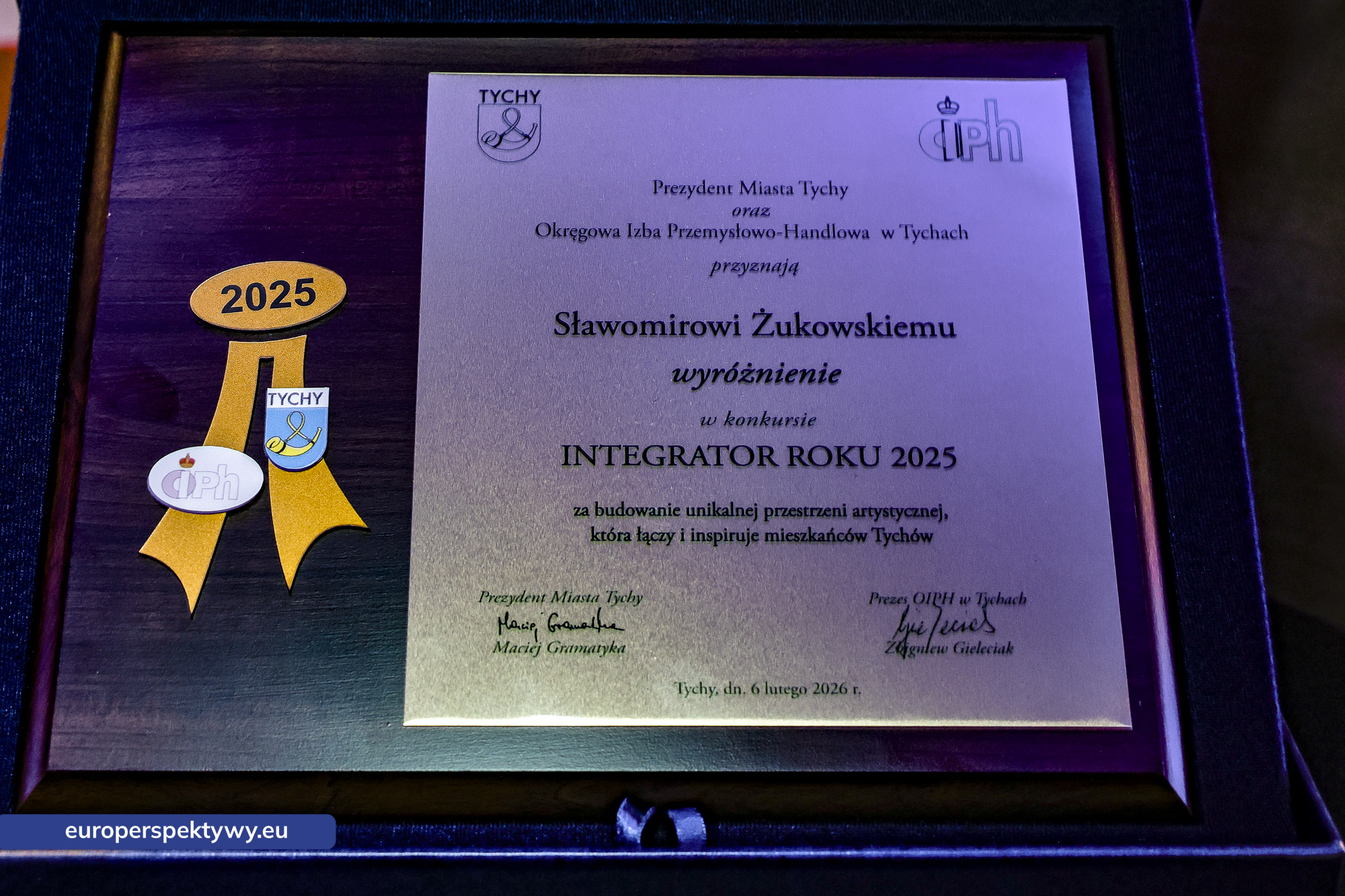 Europerspektywy OIPH: Noworoczne Spotkanie Przedsiębiorców i XXIV Gala „Integrator Roku”