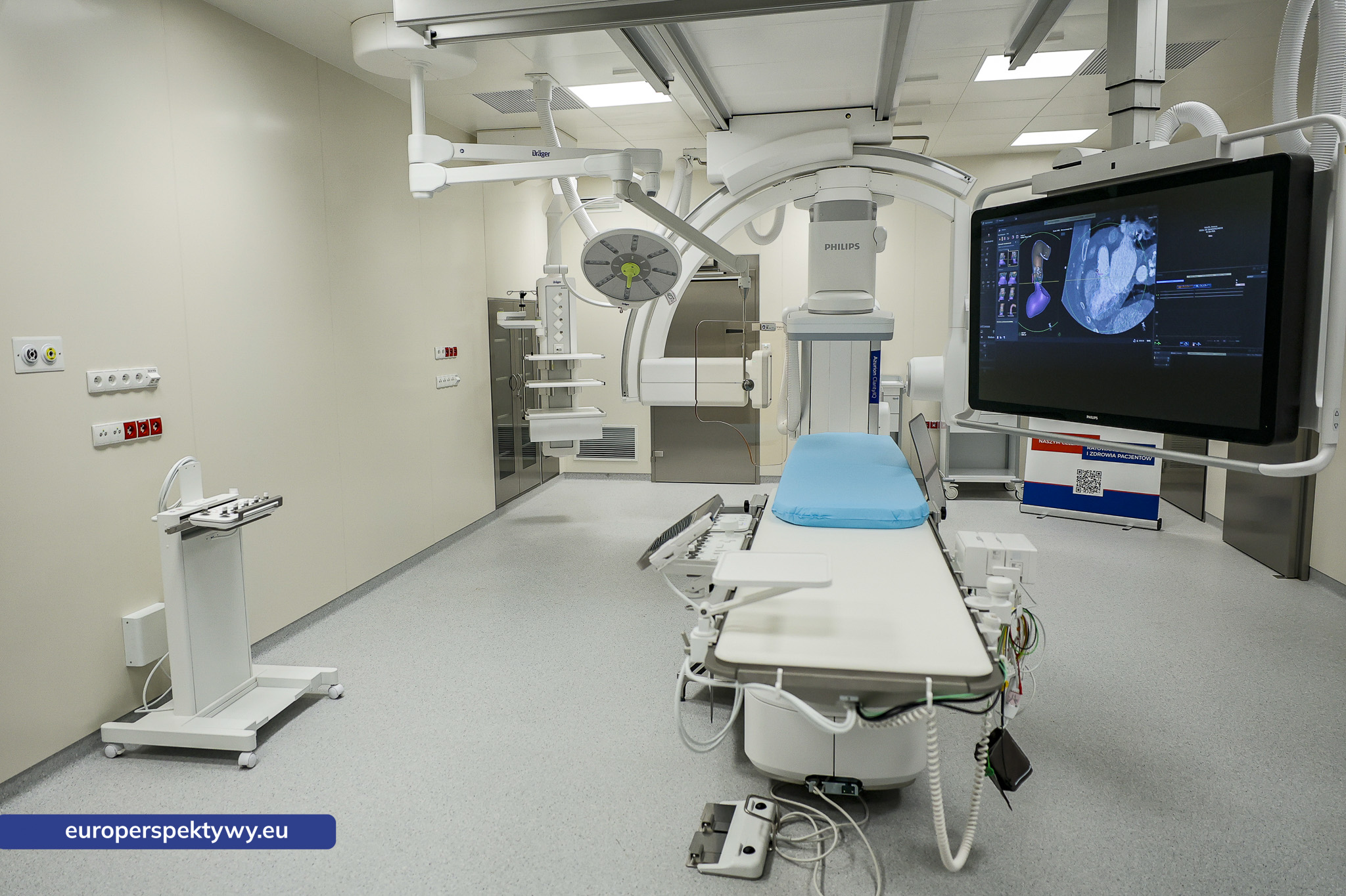 Europerspektywy Nowa sala hybrydowa w Sosnowcu – przełom w medycynie serca, naczyń i neurologii