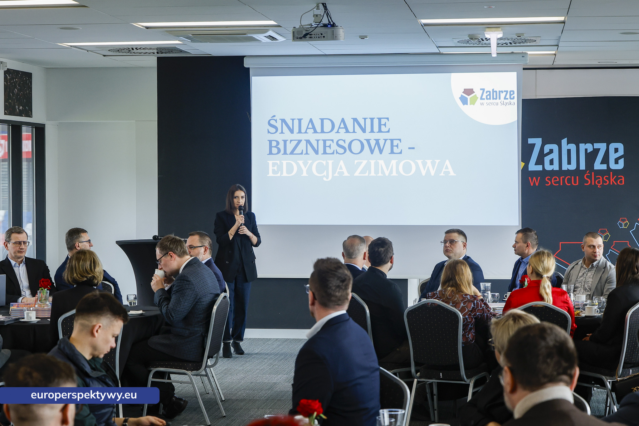 Europerspektywy Zabrze: śniadanie biznesowe w Arenie