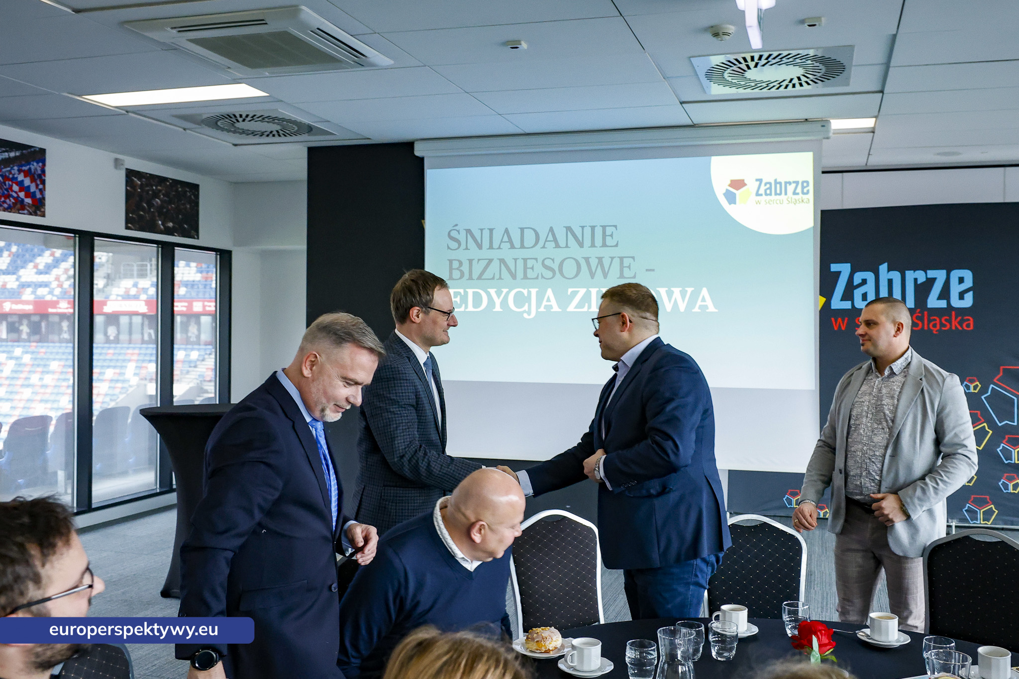 Europerspektywy Zabrze: śniadanie biznesowe w Arenie