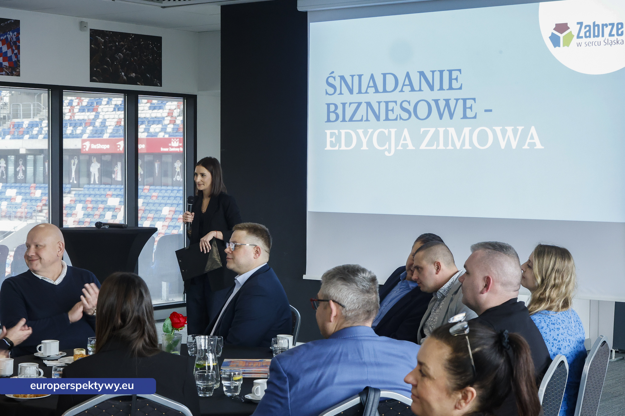 Europerspektywy Zabrze: śniadanie biznesowe w Arenie