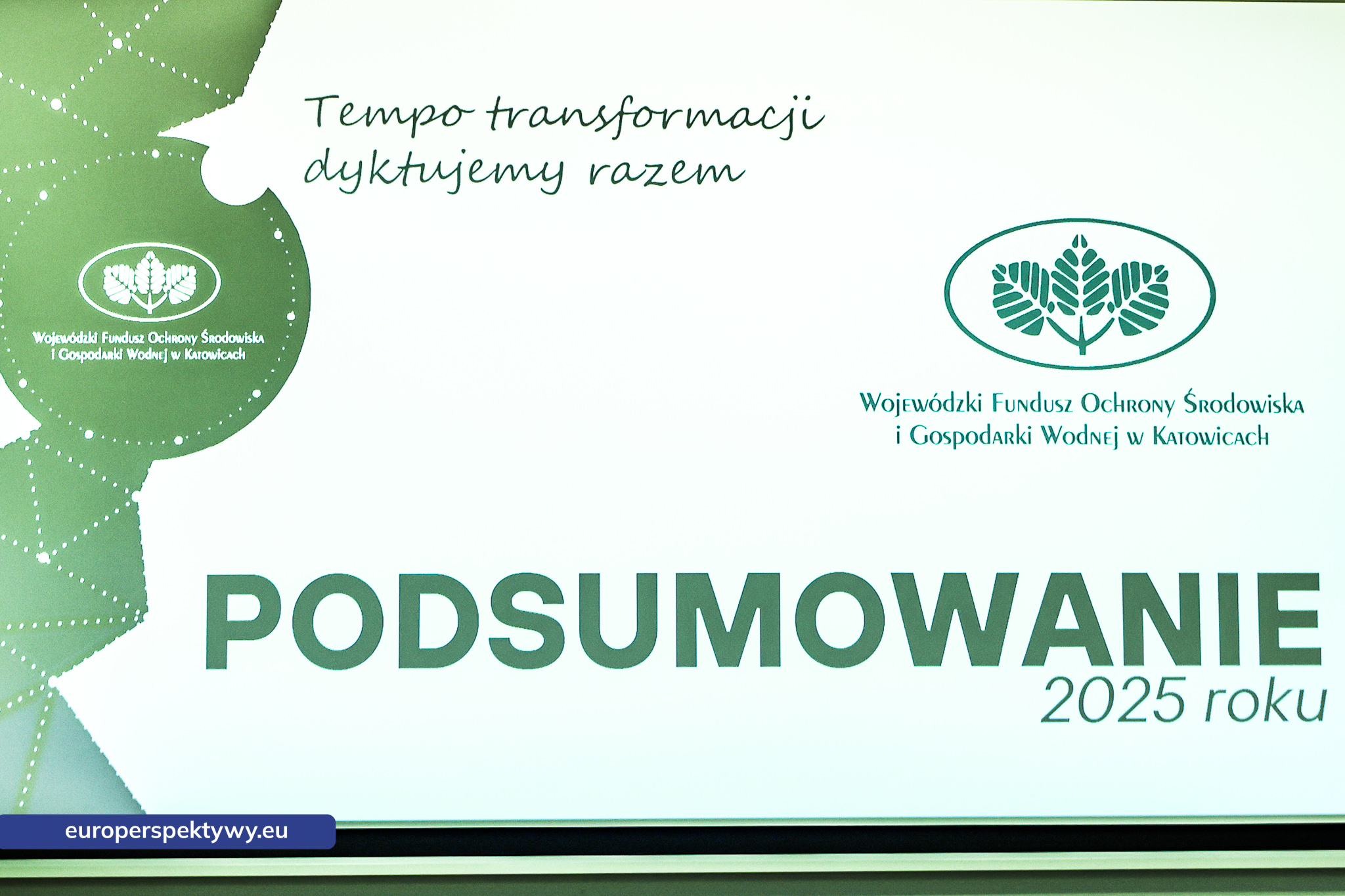 Europerspektywy WFOŚiGW w Katowicach: śniadanie prasowe i podsumowanie roku 2025
