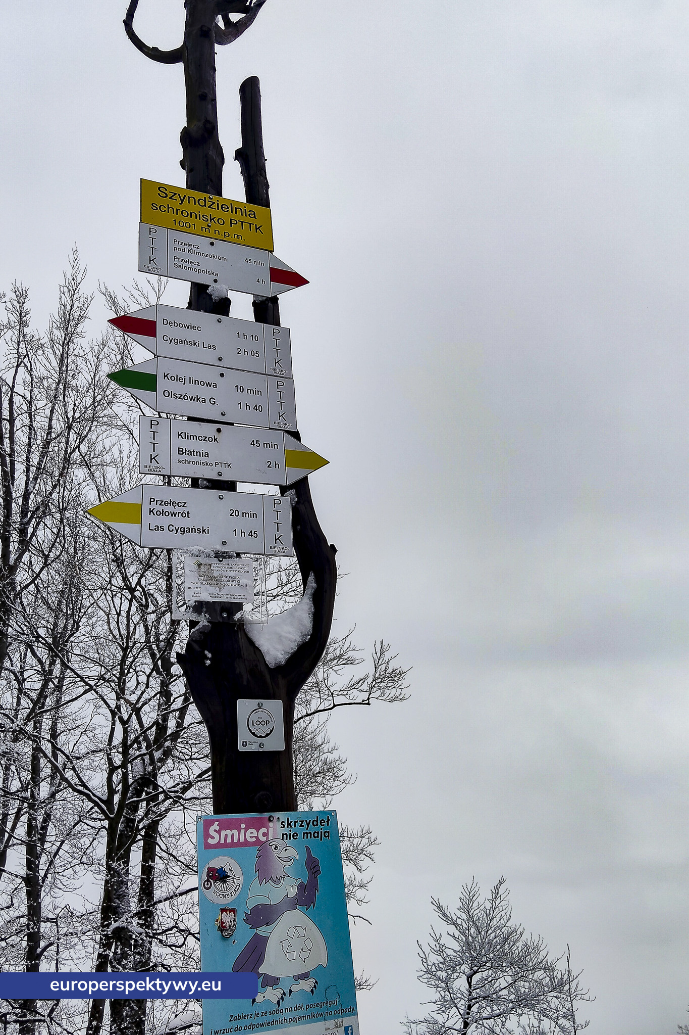 Europerspektywy Ferie w województwie śląskim – zimowe Beskidy w obiektywie