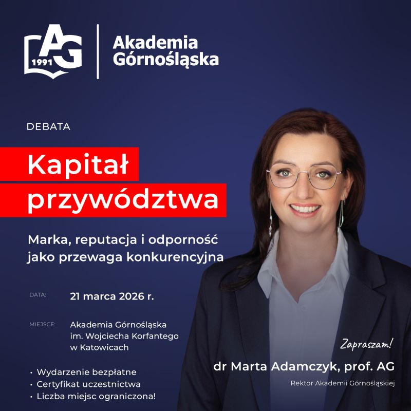 Akademia Górnośląska - debata Kapitał przywództwa