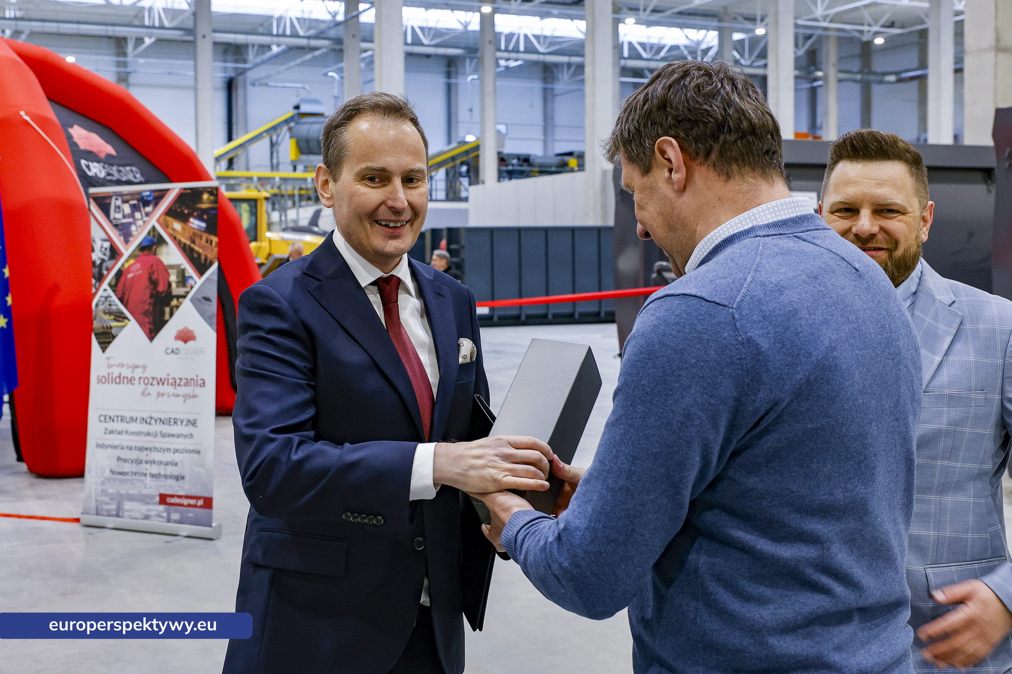 CADesigner Engineering Rybnik Europerspektywy Otwarcie nowoczesnego Centrum Sortowania Materiałów CAD Designer w Rybniku