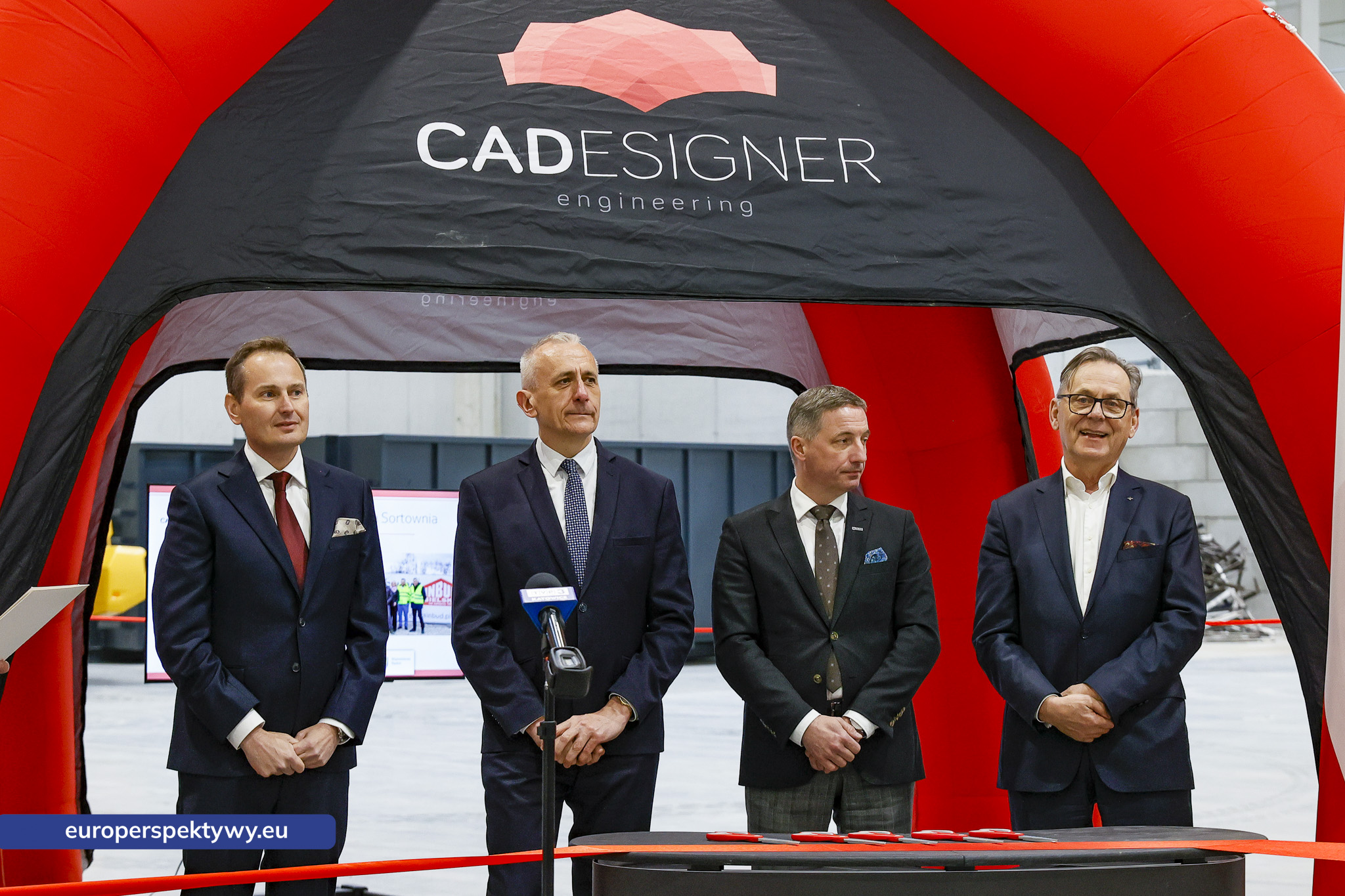 CADesigner Engineering Rybnik Europerspektywy Otwarcie nowoczesnego Centrum Sortowania Materiałów CAD Designer w Rybniku