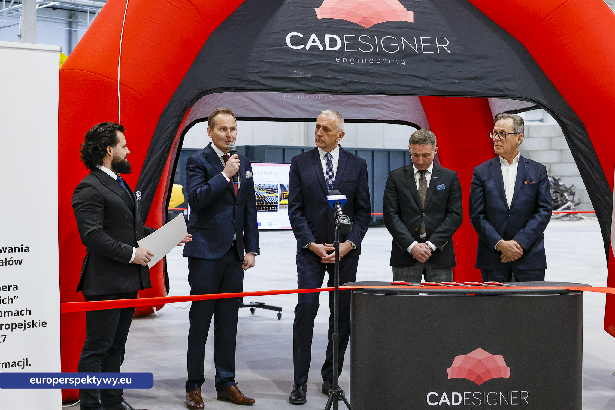 CADesigner Engineering Rybnik Europerspektywy Otwarcie nowoczesnego Centrum Sortowania Materiałów CAD Designer w Rybniku