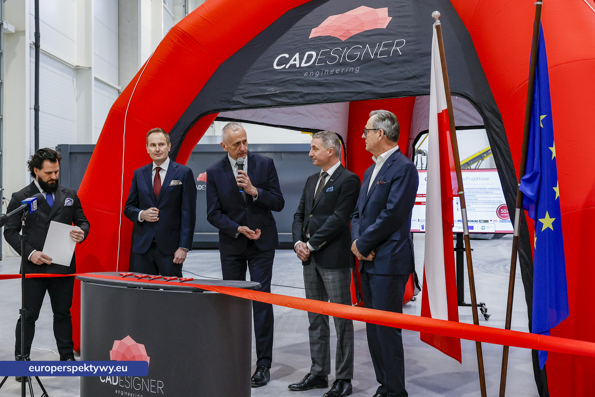 CADesigner Engineering Rybnik Europerspektywy Otwarcie nowoczesnego Centrum Sortowania Materiałów CAD Designer w Rybniku