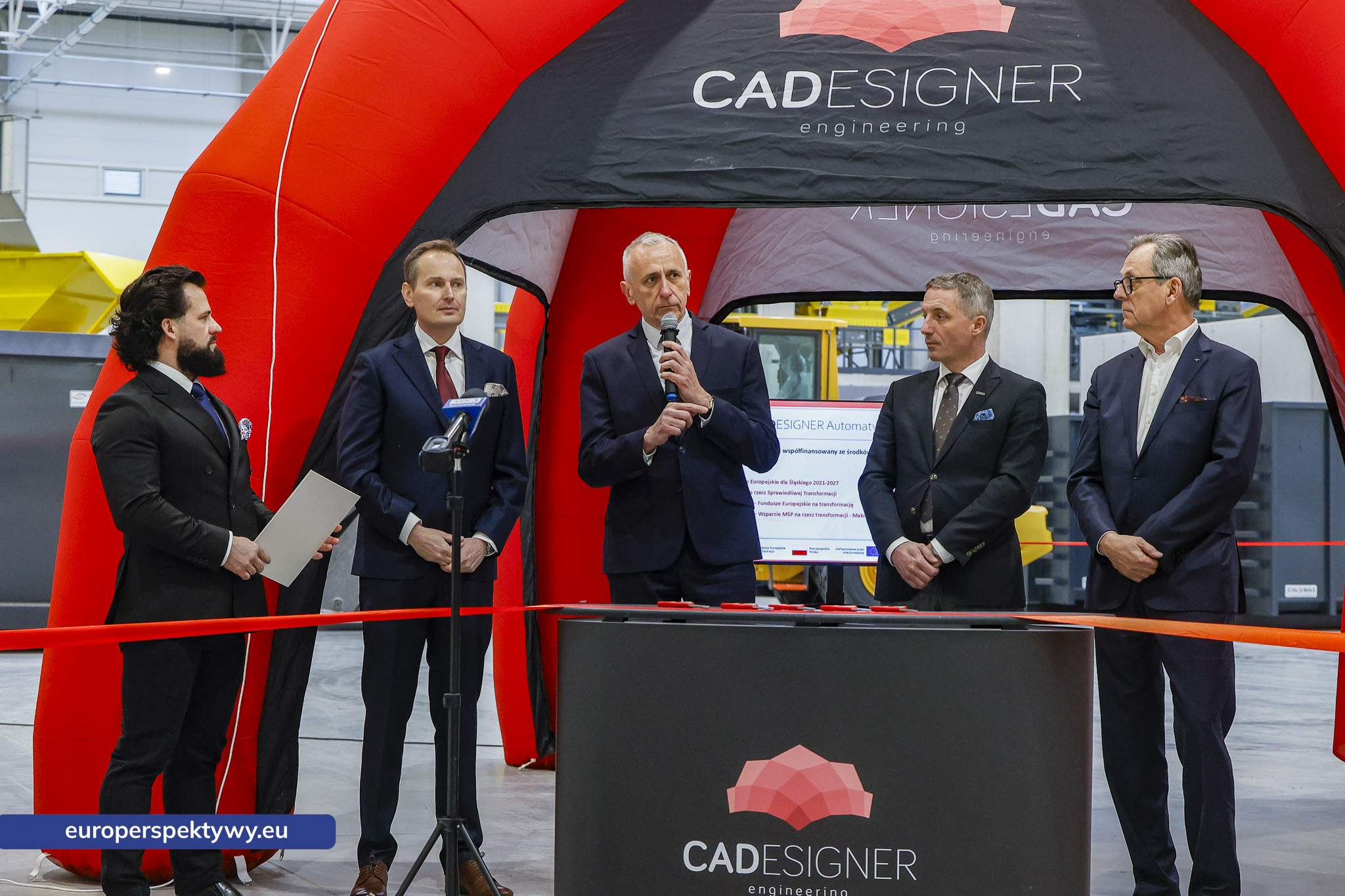CADesigner Engineering Rybnik Europerspektywy Otwarcie nowoczesnego Centrum Sortowania Materiałów CAD Designer w Rybniku