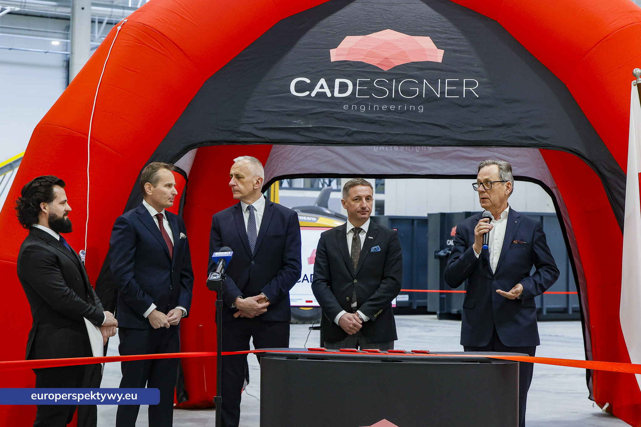 CADesigner Engineering Rybnik Europerspektywy Otwarcie nowoczesnego Centrum Sortowania Materiałów CAD Designer w Rybniku