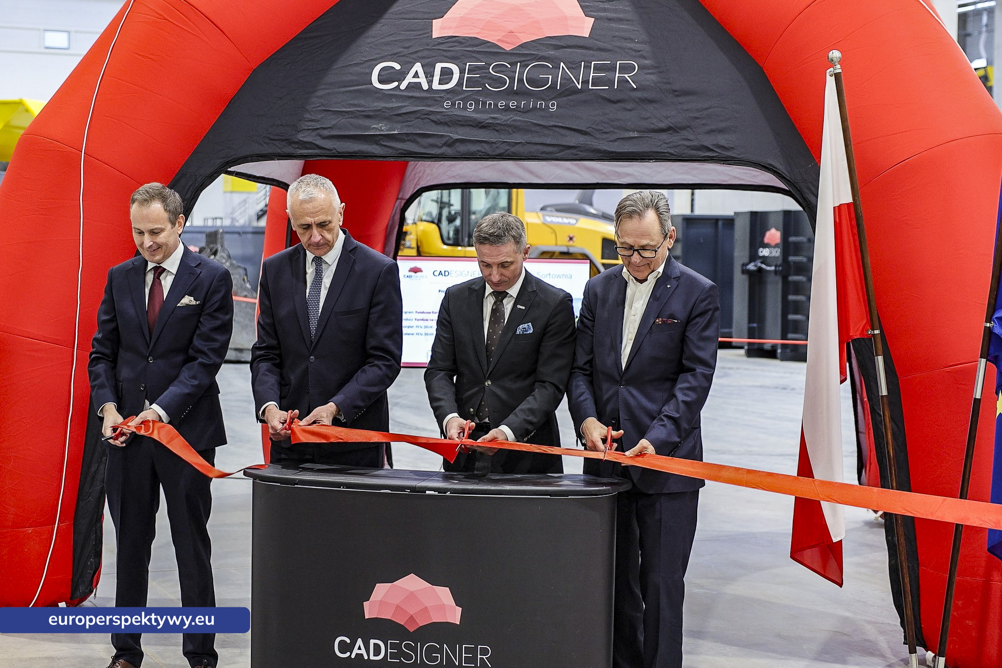 CADesigner Engineering Rybnik CADesigner Engineering Otwarcie Centrum Sortowania Materiałów i Stopów Przyszłości