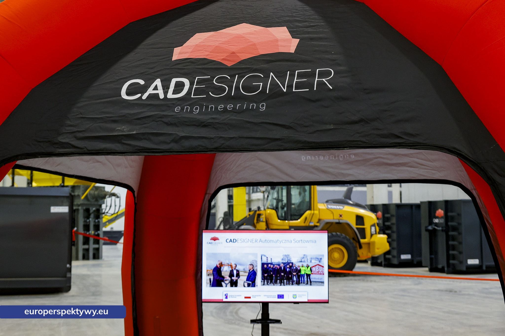 CADesigner Engineering Rybnik Europerspektywy Otwarcie nowoczesnego Centrum Sortowania Materiałów CAD Designer w Rybniku