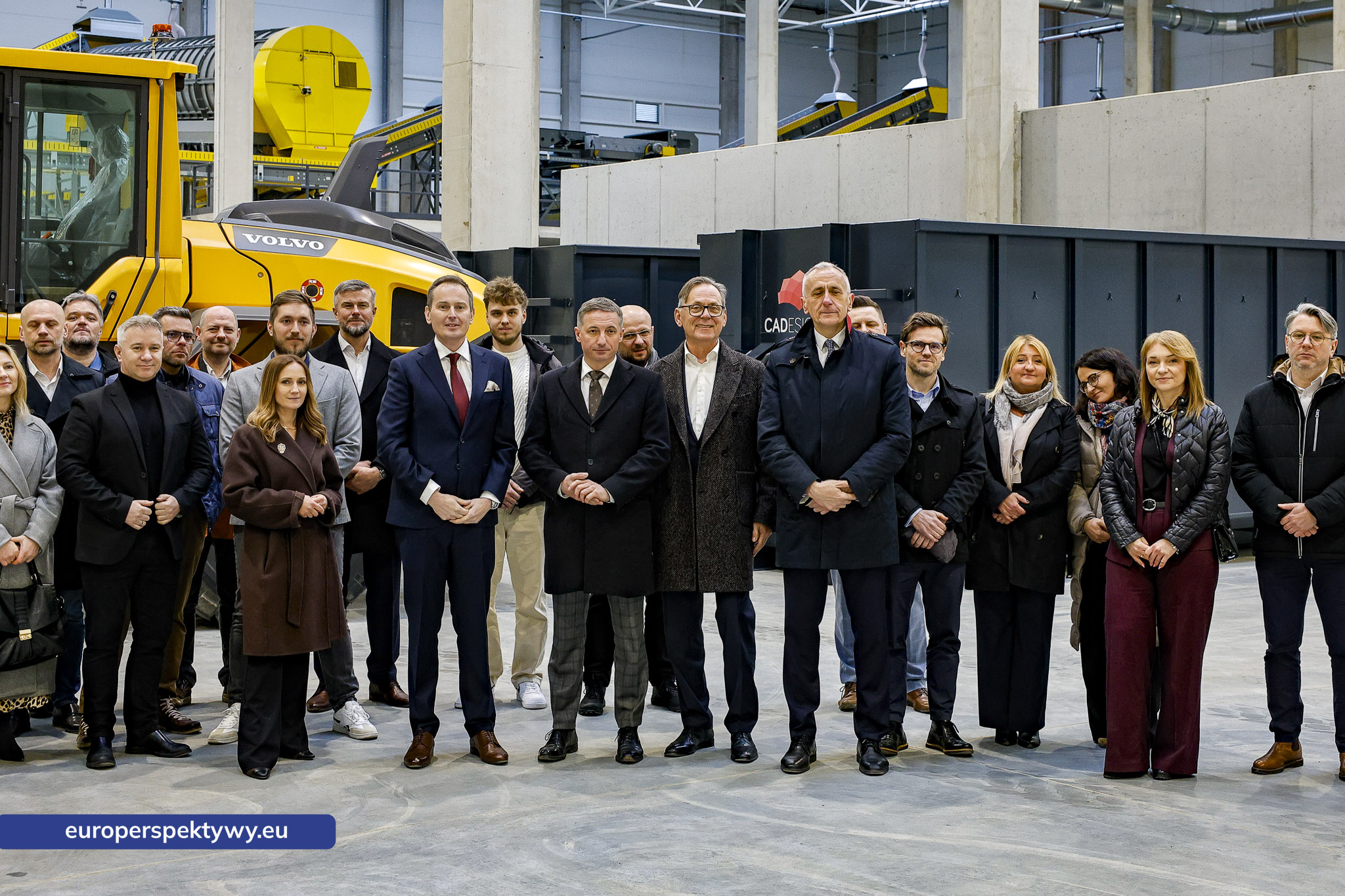 CADesigner Engineering Rybnik Europerspektywy Otwarcie nowoczesnego Centrum Sortowania Materiałów CAD Designer w Rybniku