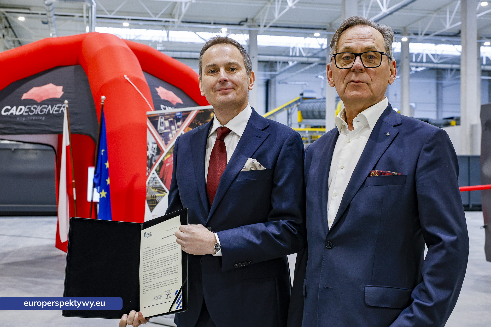 CADesigner Engineering Rybnik Europerspektywy Otwarcie nowoczesnego Centrum Sortowania Materiałów CAD Designer w Rybniku