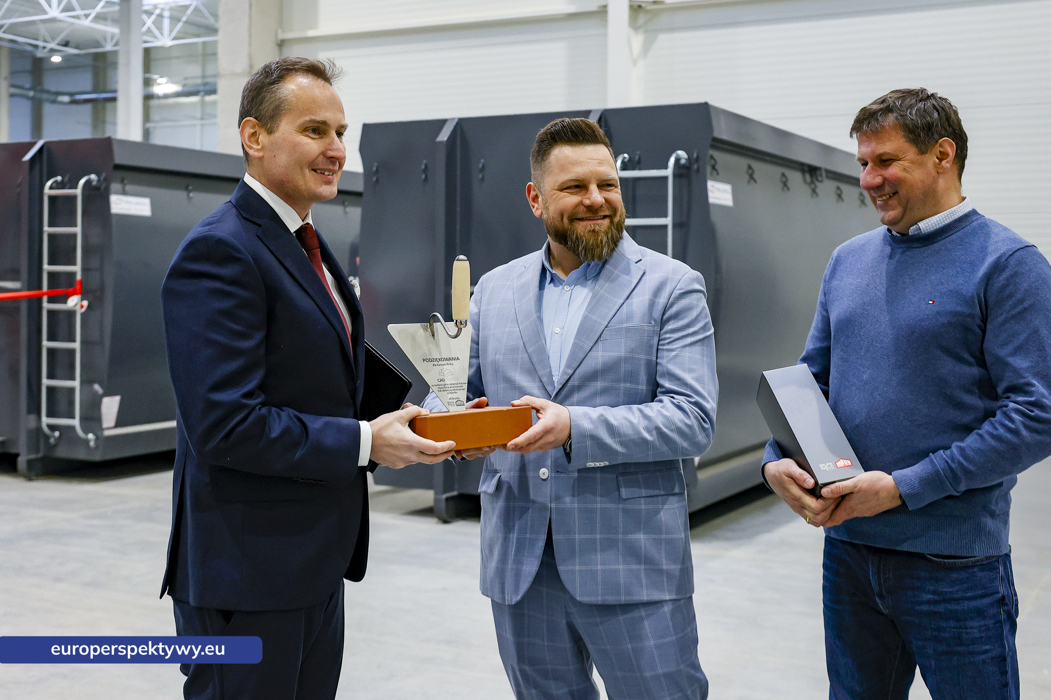 CADesigner Engineering Rybnik Europerspektywy Otwarcie nowoczesnego Centrum Sortowania Materiałów CAD Designer w Rybniku