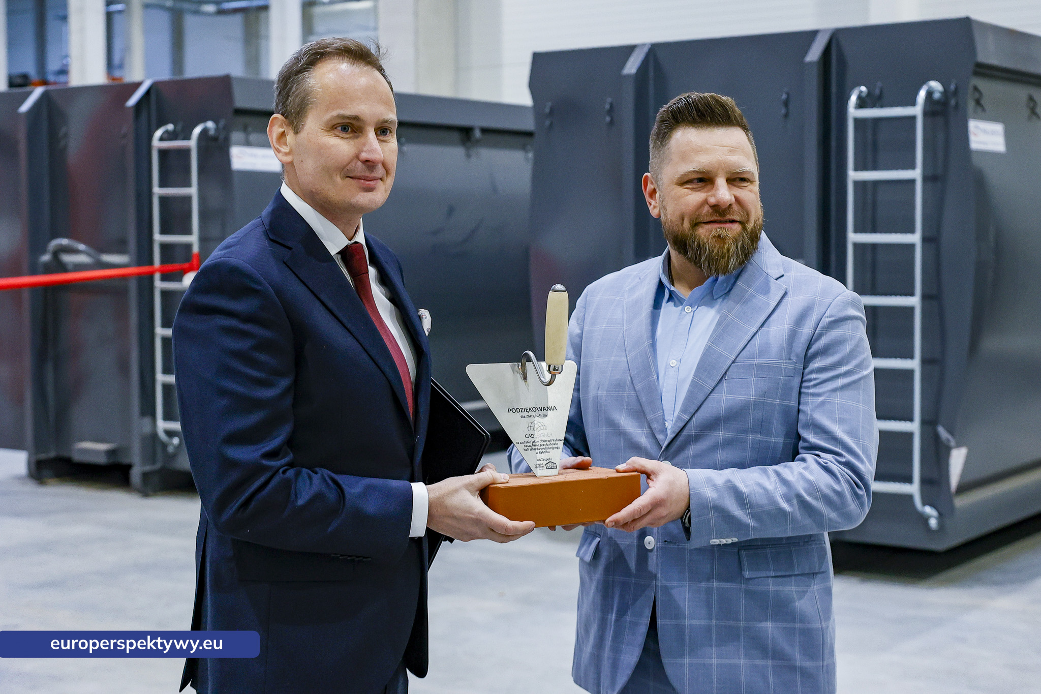 CADesigner Engineering Rybnik Europerspektywy Otwarcie nowoczesnego Centrum Sortowania Materiałów CAD Designer w Rybniku