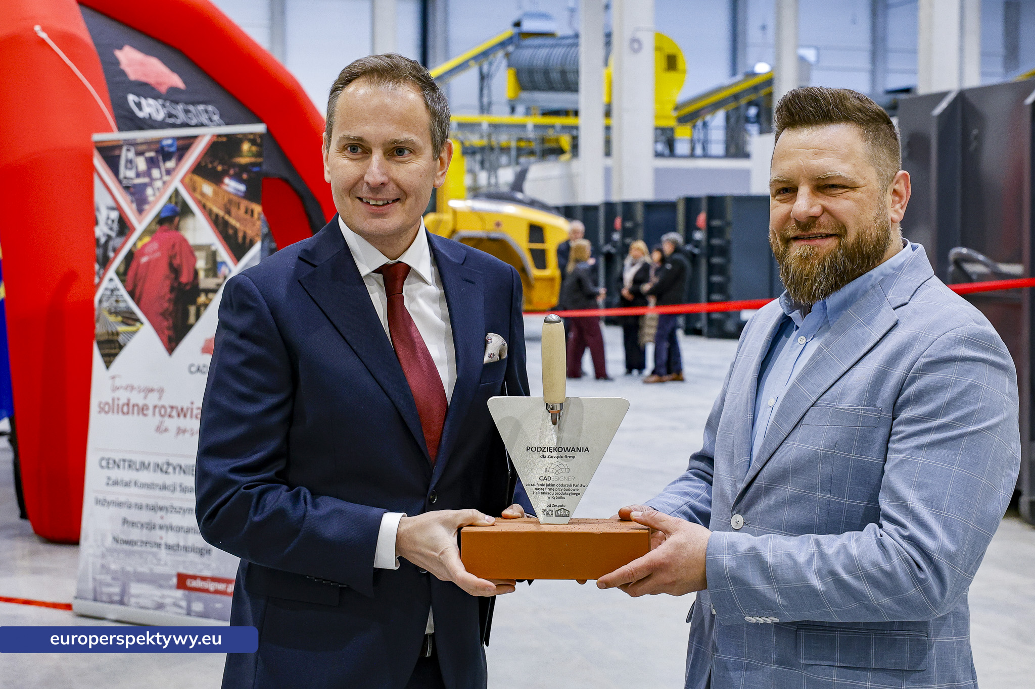 CADesigner Engineering Rybnik Europerspektywy Otwarcie nowoczesnego Centrum Sortowania Materiałów CAD Designer w Rybniku