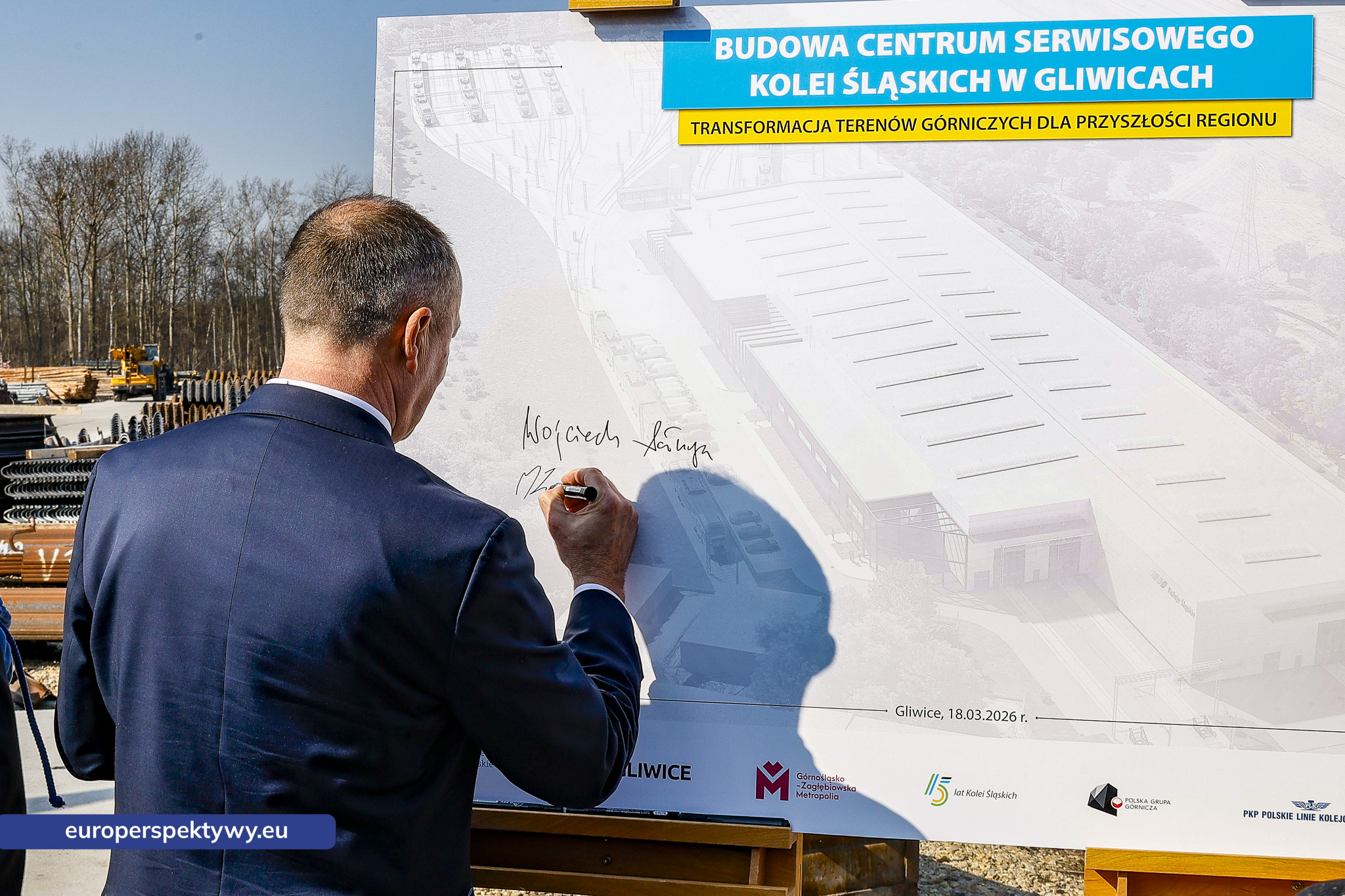 Europerspektywy Koleje Śląskie inwestują w przyszłość regionu. Centrum Serwisowe powstanie na terenie Szybu Bojków w Gliwicach