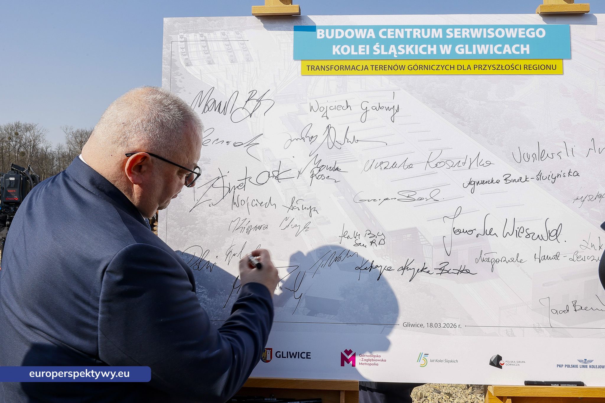 Europerspektywy Koleje Śląskie inwestują w przyszłość regionu. Centrum Serwisowe powstanie na terenie Szybu Bojków w Gliwicach