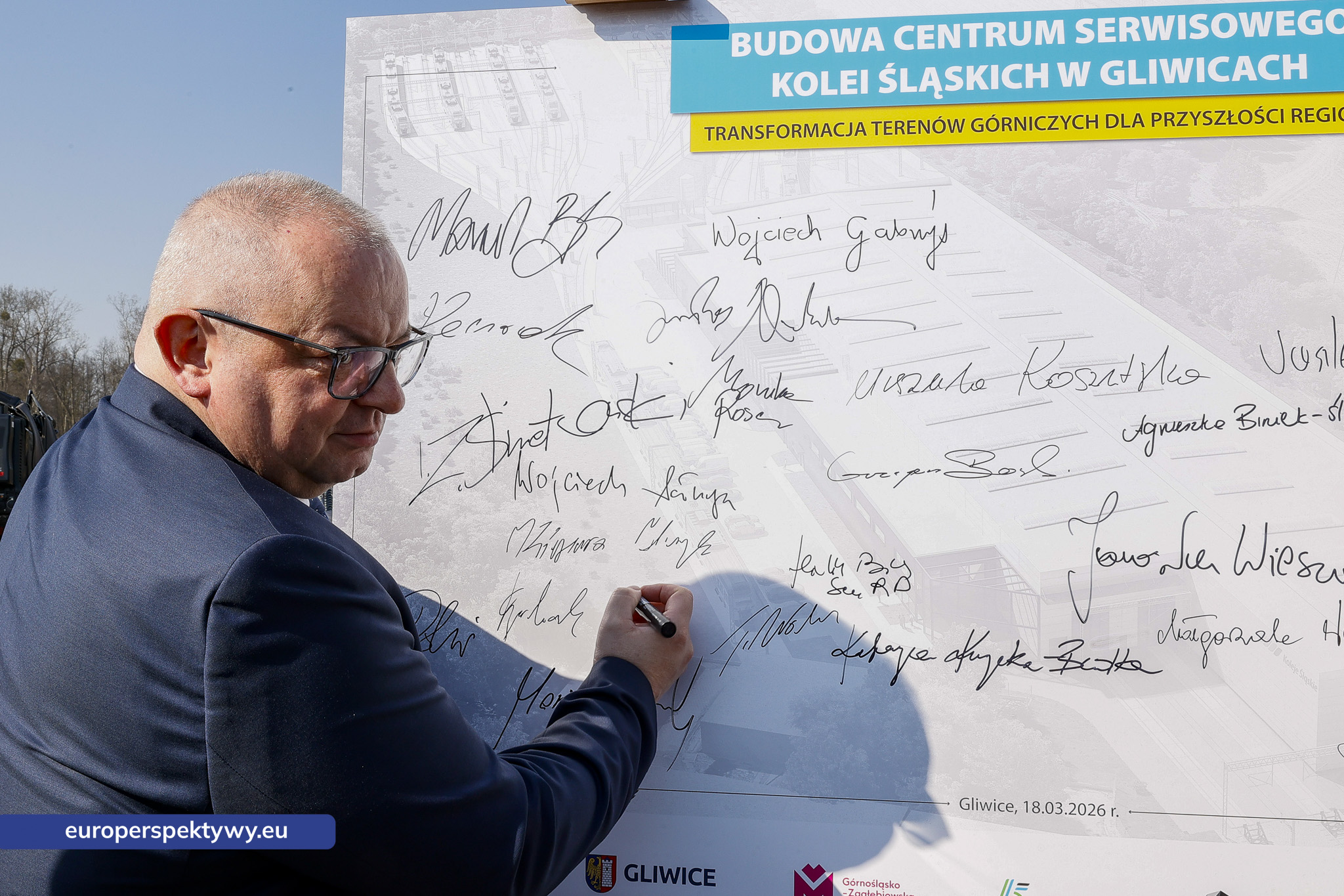 Europerspektywy Koleje Śląskie inwestują w przyszłość regionu. Centrum Serwisowe powstanie na terenie Szybu Bojków w Gliwicach