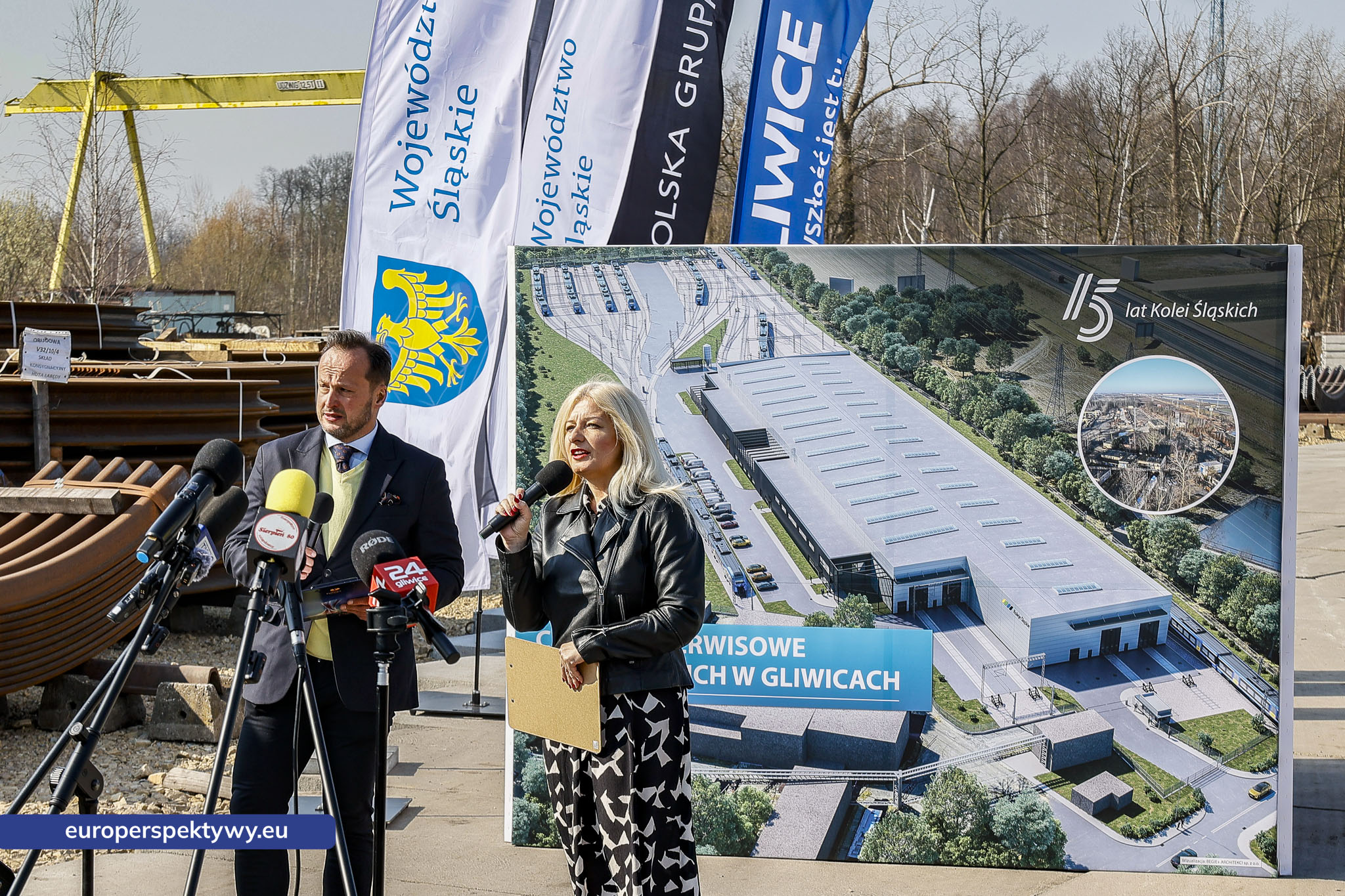 Europerspektywy Koleje Śląskie inwestują w przyszłość regionu. Centrum Serwisowe powstanie na terenie Szybu Bojków w Gliwicach