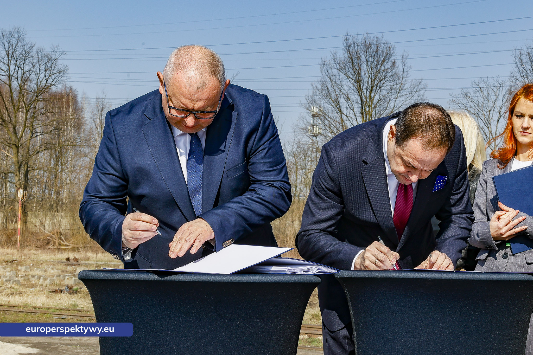 Krzysztof Klimosz, prezes Kolei Śląskich Centrum Serwisowe Kolei Śląskich w Gliwicach