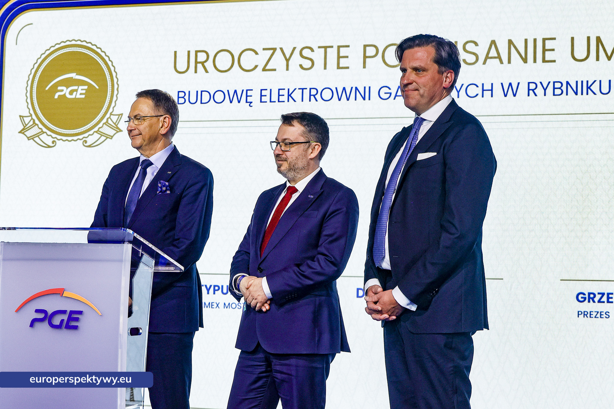 Europerspektywy PGE rozpoczyna nowy etap transformacji energetycznej – podpisano umowy na budowę bloków gazowych w Rybniku i Gryfinie