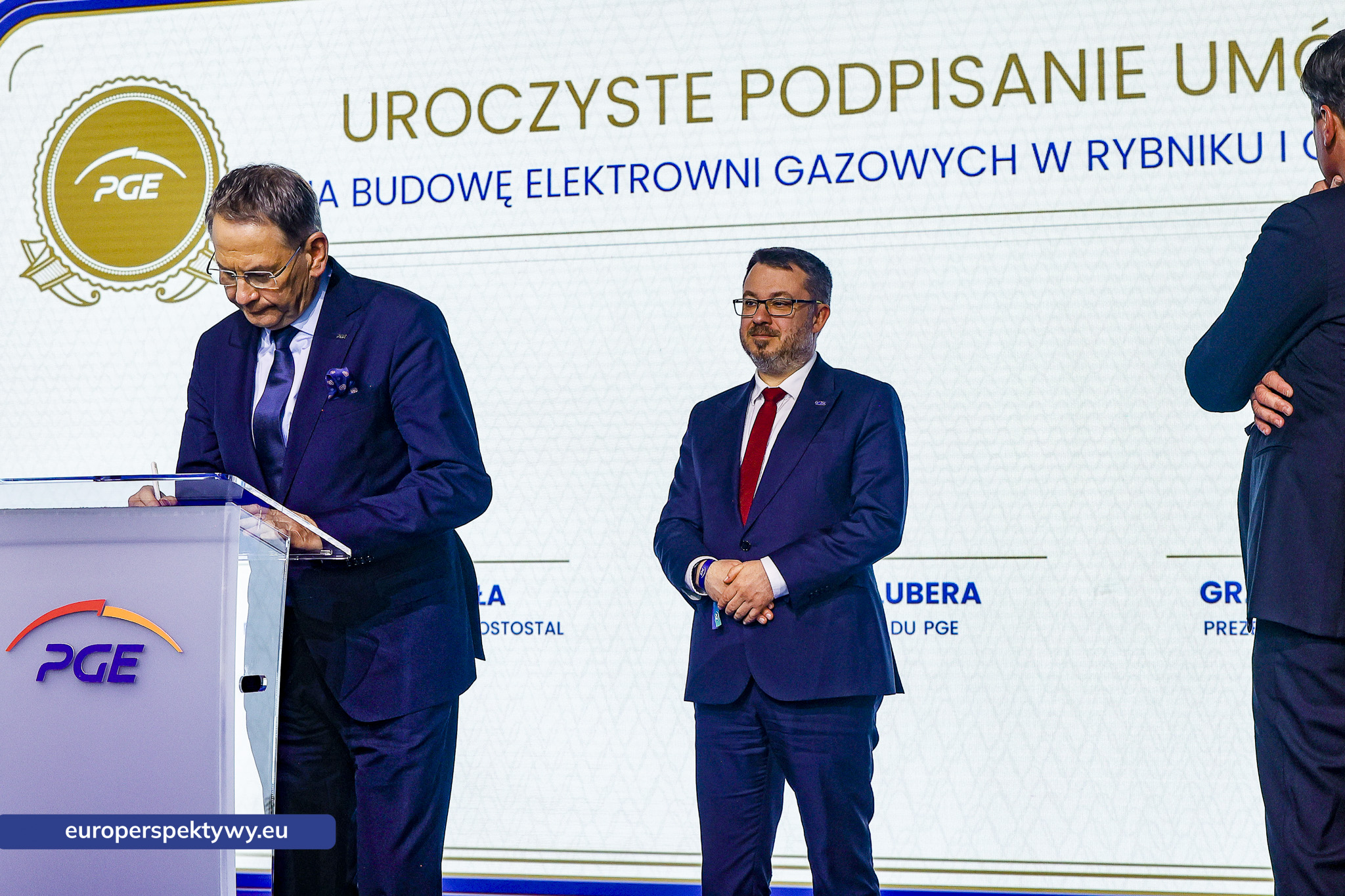 Europerspektywy PGE rozpoczyna nowy etap transformacji energetycznej – podpisano umowy na budowę bloków gazowych w Rybniku i Gryfinie