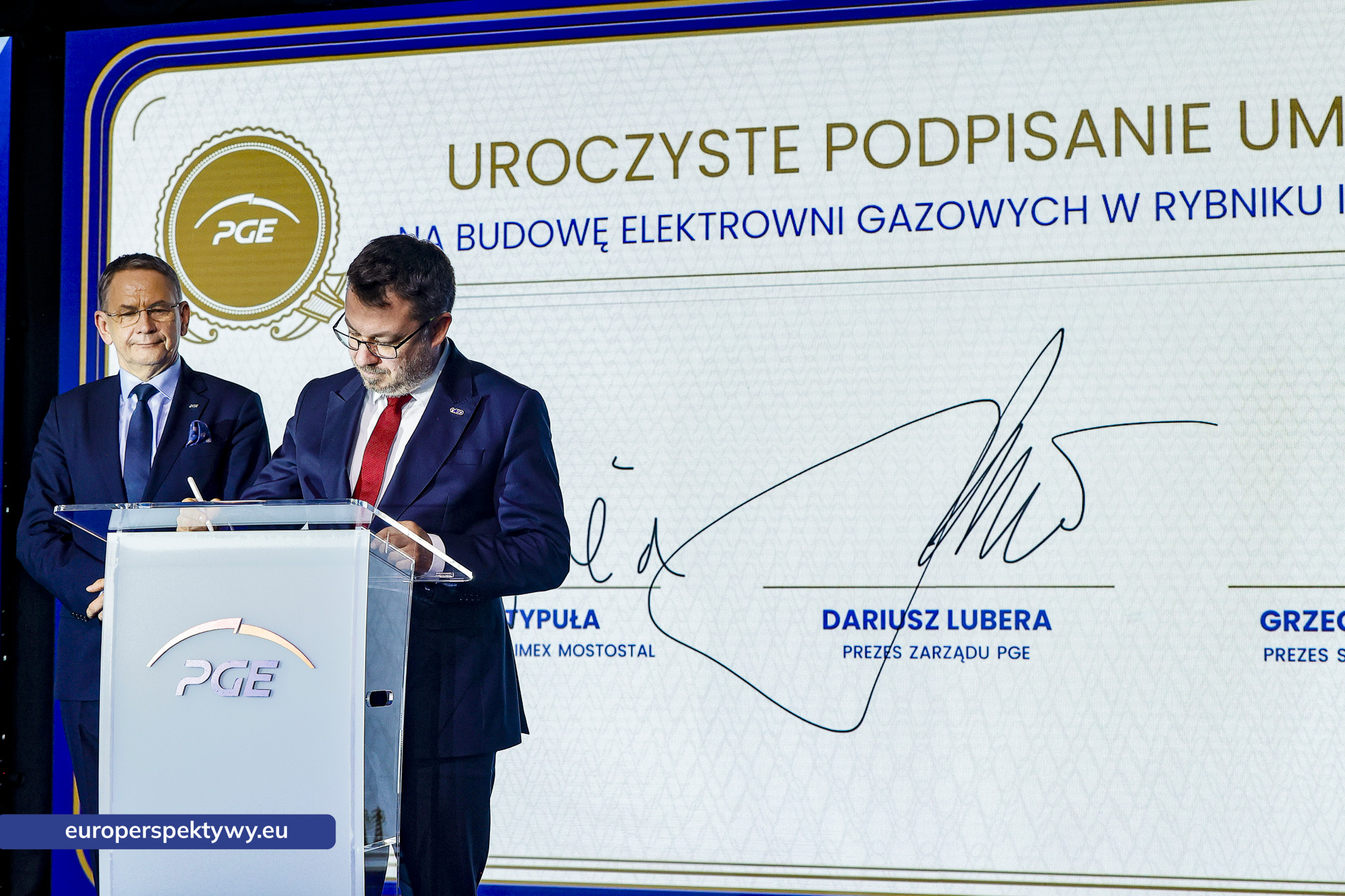 Europerspektywy PGE rozpoczyna nowy etap transformacji energetycznej – podpisano umowy na budowę bloków gazowych w Rybniku i Gryfinie