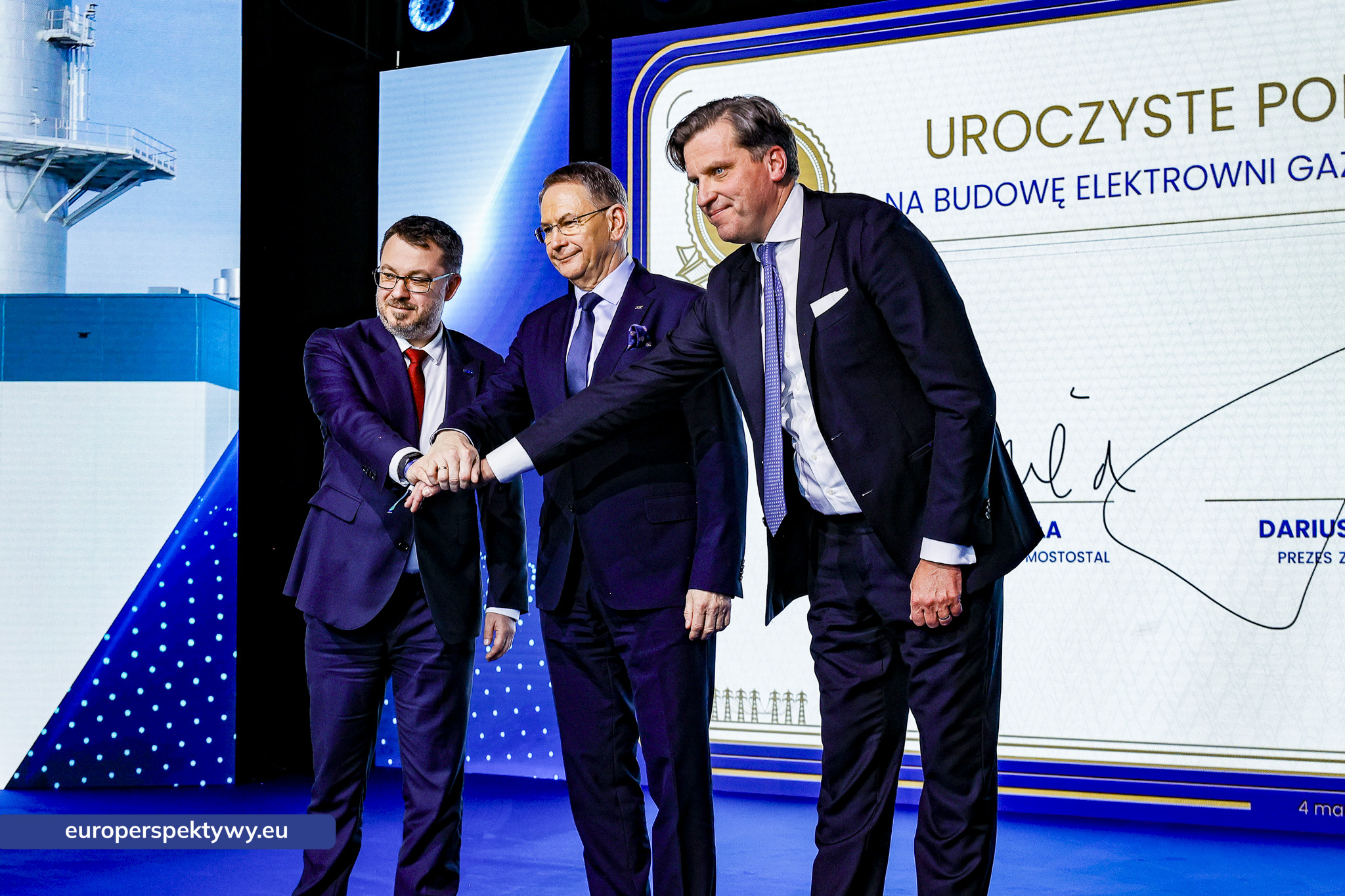 Europerspektywy PGE rozpoczyna nowy etap transformacji energetycznej – podpisano umowy na budowę bloków gazowych w Rybniku i Gryfinie