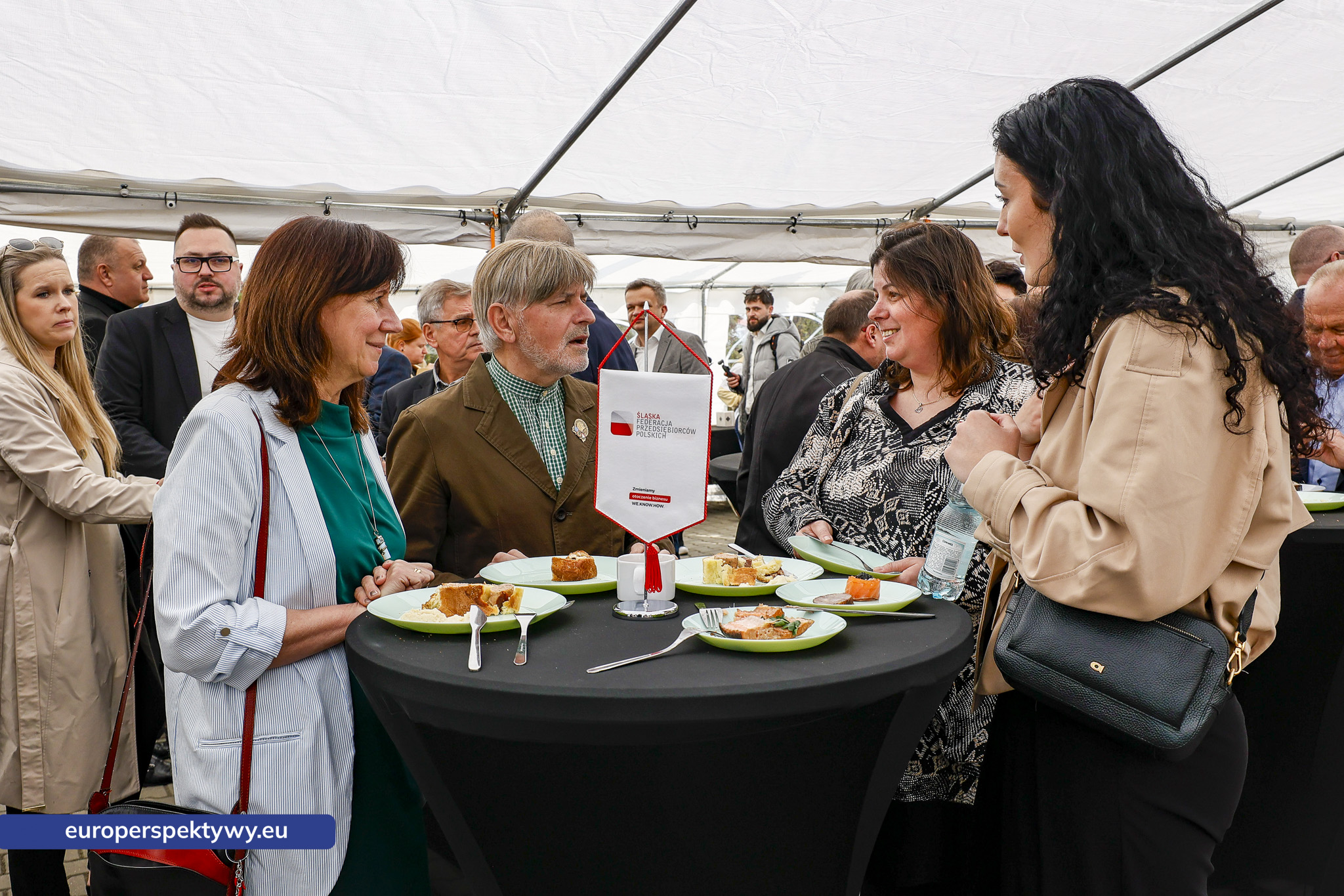 Europerspektywy Śląski smak biznesu – przedsiębiorcy spotkali się w siedzibie Jelux Polska
