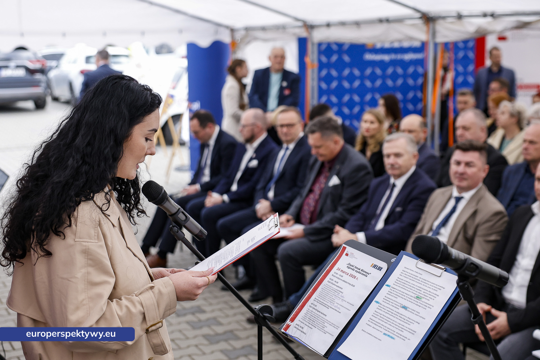 Europerspektywy Śląski smak biznesu – przedsiębiorcy spotkali się w siedzibie Jelux Polska