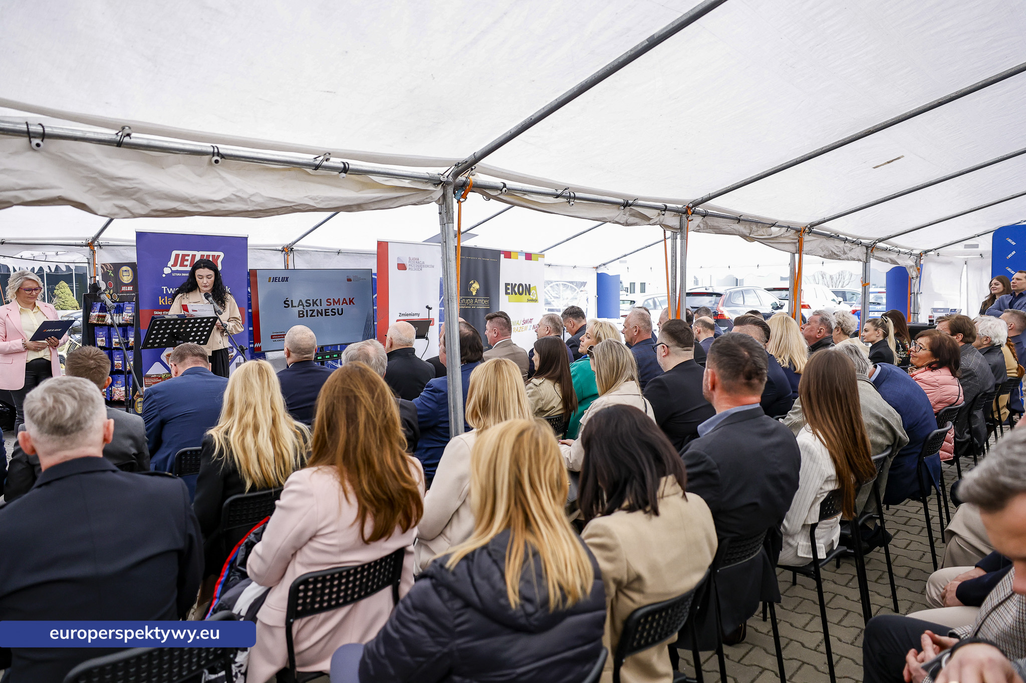 Europerspektywy Śląski smak biznesu – przedsiębiorcy spotkali się w siedzibie Jelux Polska