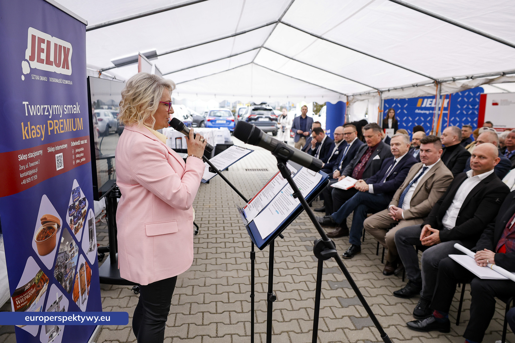 Europerspektywy Śląski smak biznesu – przedsiębiorcy spotkali się w siedzibie Jelux Polska