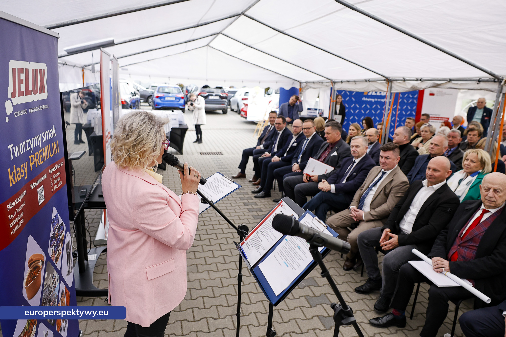 Europerspektywy Śląski smak biznesu – przedsiębiorcy spotkali się w siedzibie Jelux Polska