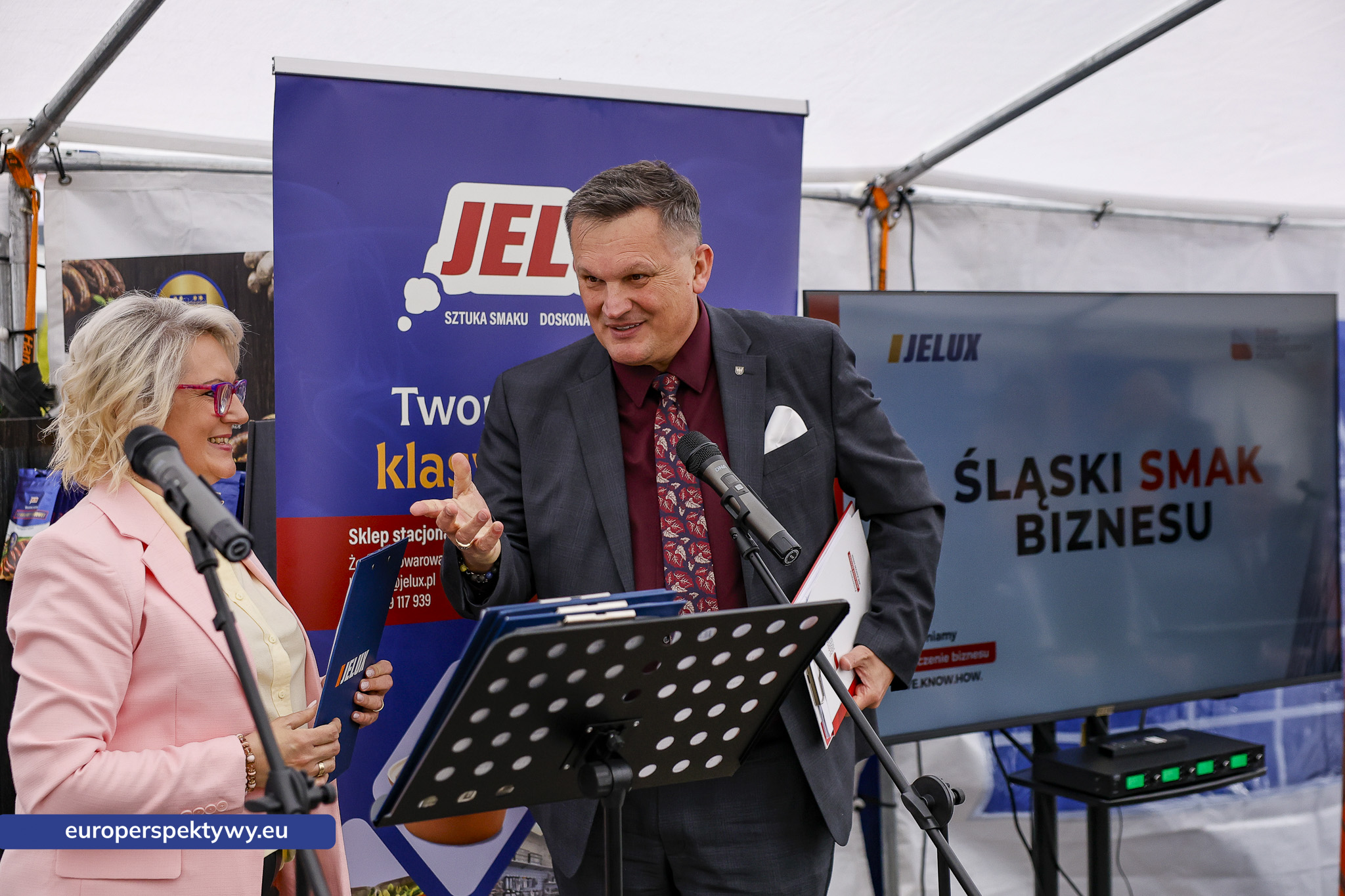 Europerspektywy Śląski smak biznesu – przedsiębiorcy spotkali się w siedzibie Jelux Polska