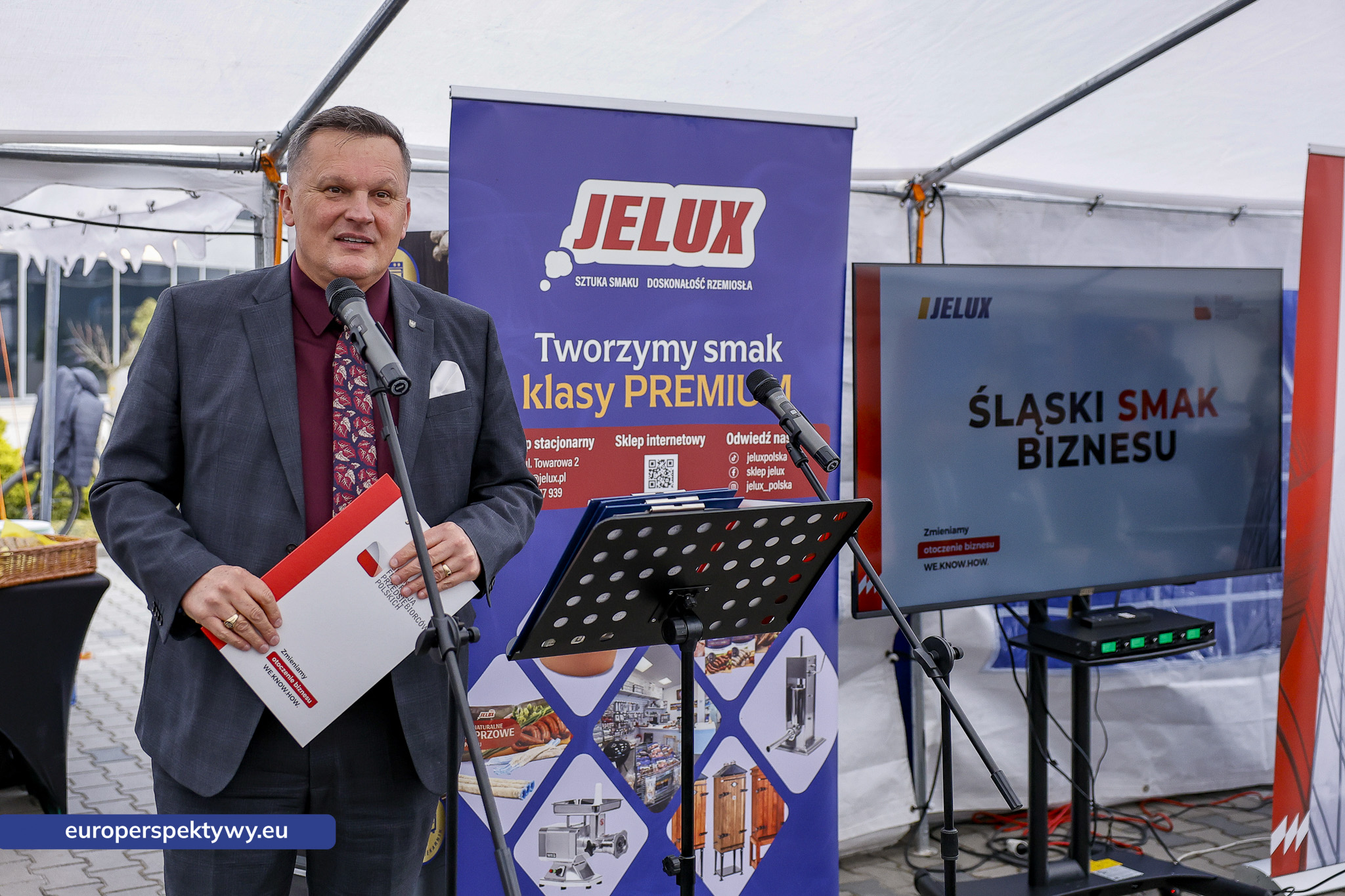 Europerspektywy Śląski smak biznesu – przedsiębiorcy spotkali się w siedzibie Jelux Polska