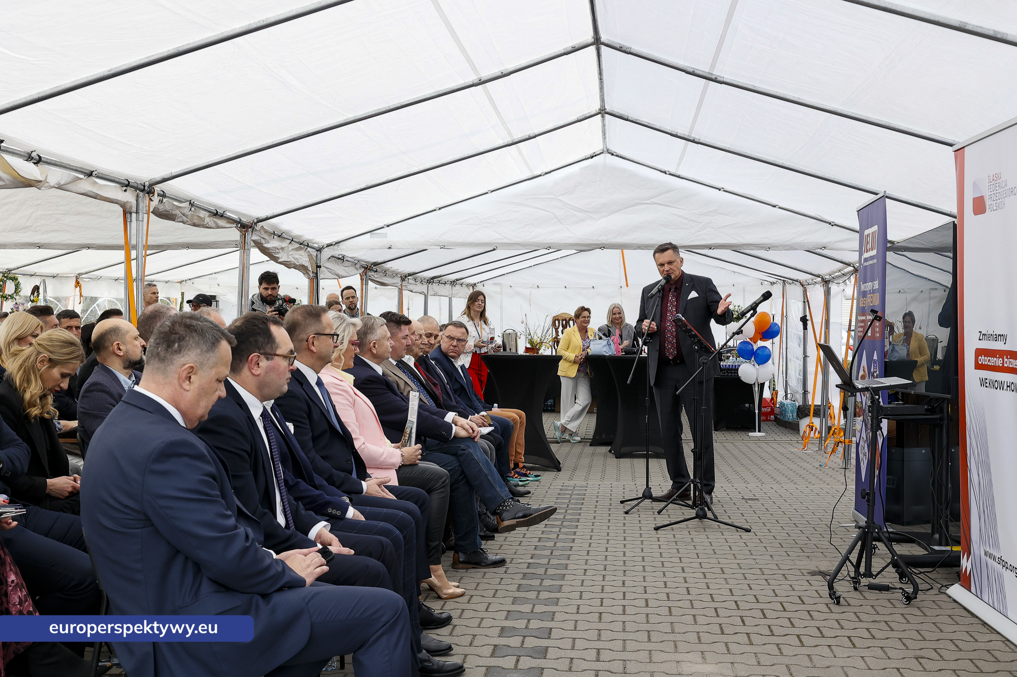 Europerspektywy Śląski smak biznesu – przedsiębiorcy spotkali się w siedzibie Jelux Polska