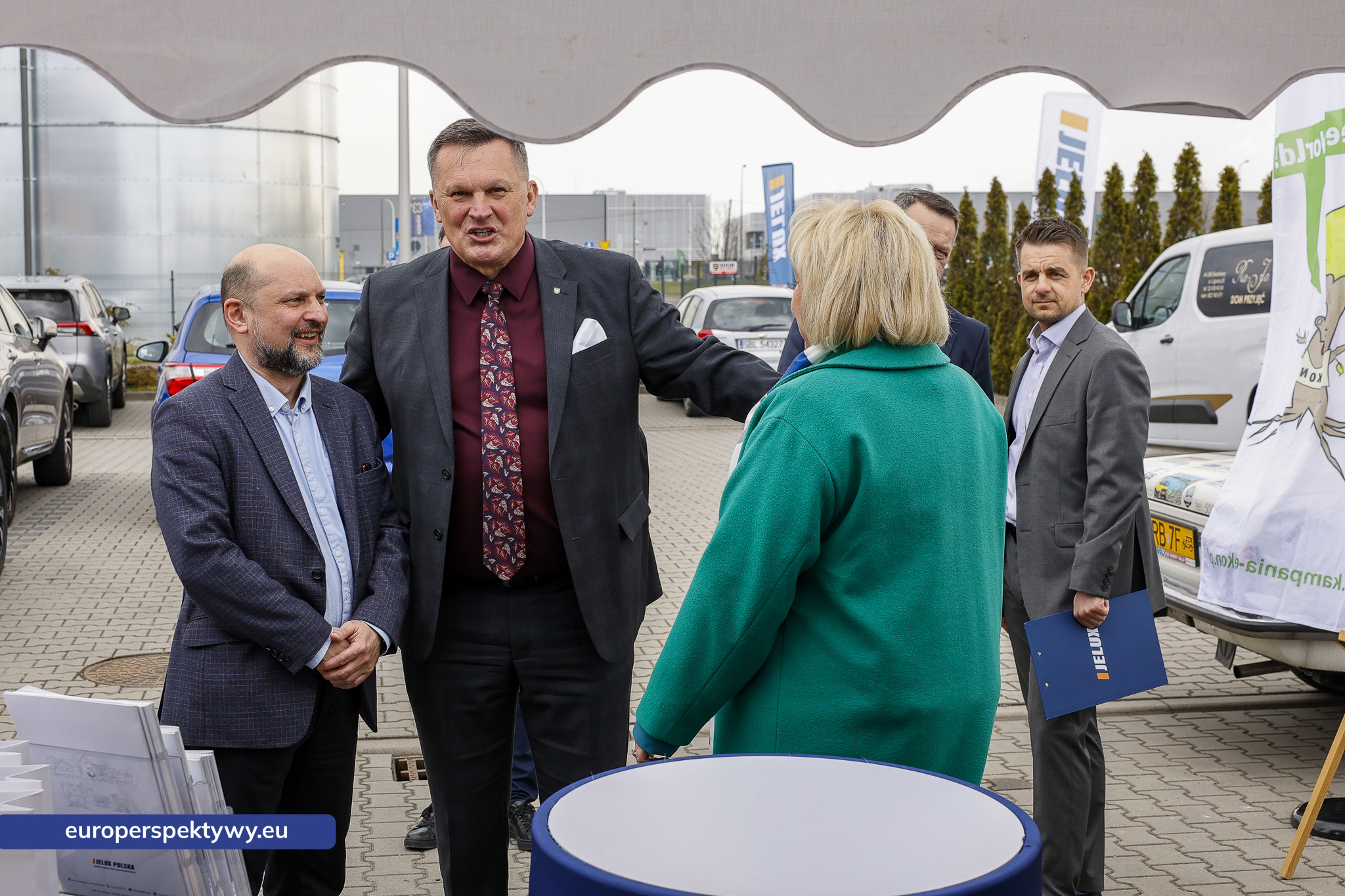 Europerspektywy Śląski smak biznesu – przedsiębiorcy spotkali się w siedzibie Jelux Polska