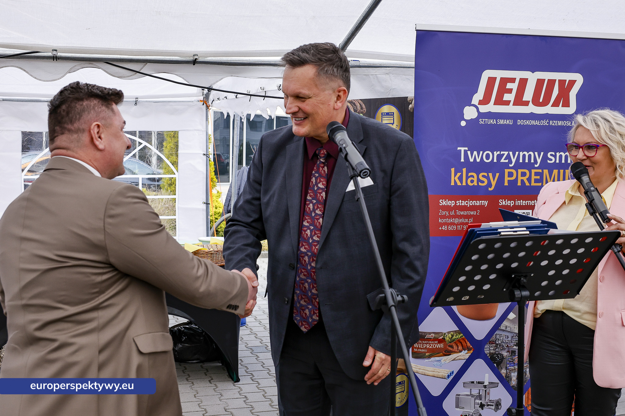 Europerspektywy Śląski smak biznesu – przedsiębiorcy spotkali się w siedzibie Jelux Polska