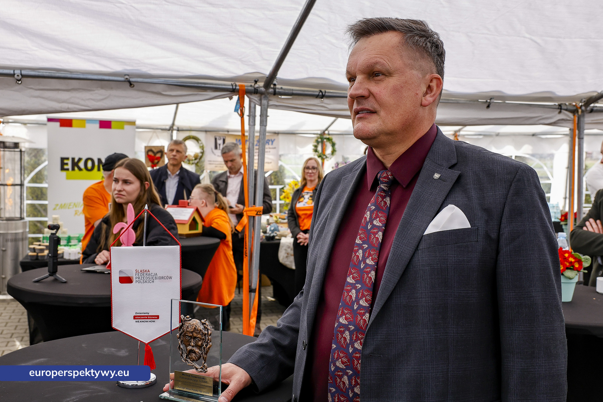 Europerspektywy Śląski smak biznesu – przedsiębiorcy spotkali się w siedzibie Jelux Polska