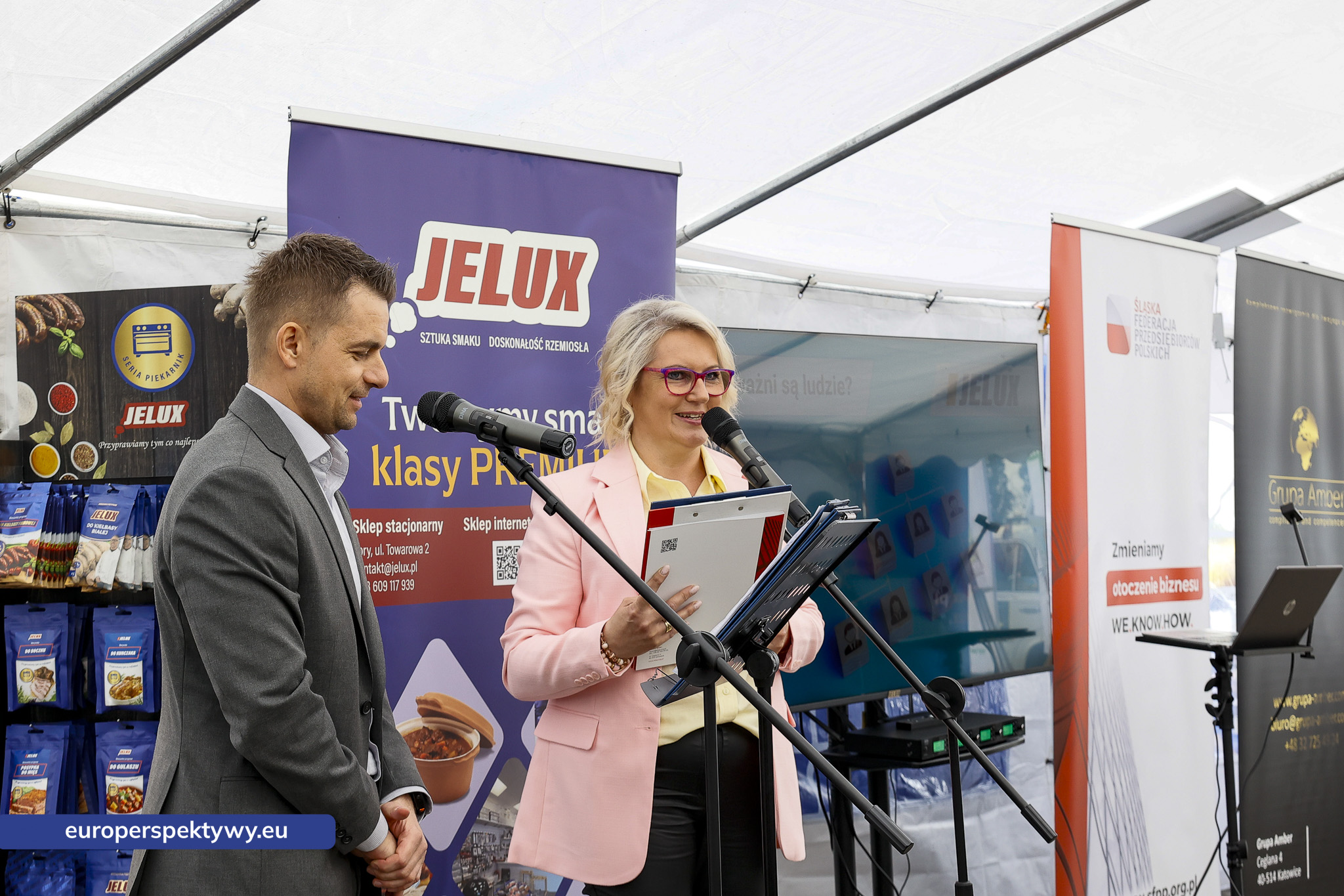 Europerspektywy Śląski smak biznesu – przedsiębiorcy spotkali się w siedzibie Jelux Polska