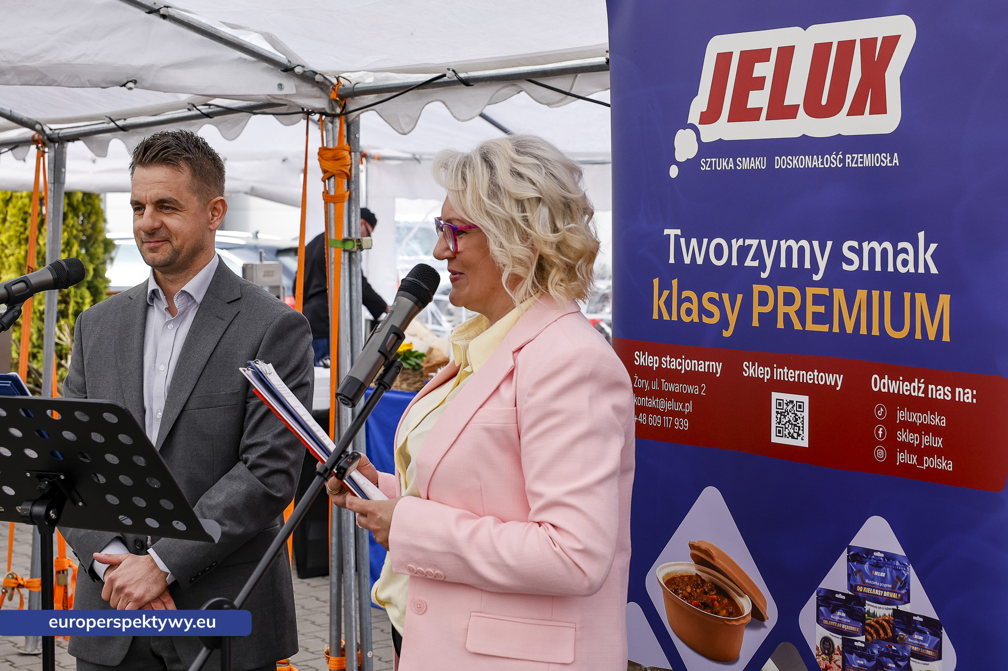 Europerspektywy Śląski smak biznesu – przedsiębiorcy spotkali się w siedzibie Jelux Polska