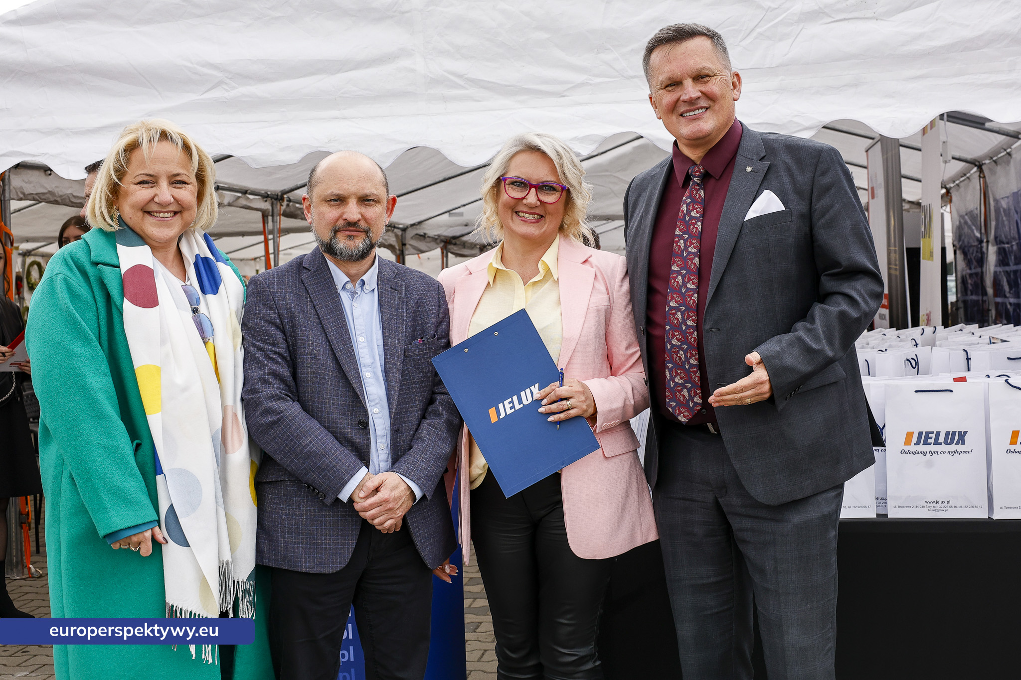 Europerspektywy Śląski smak biznesu – przedsiębiorcy spotkali się w siedzibie Jelux Polska